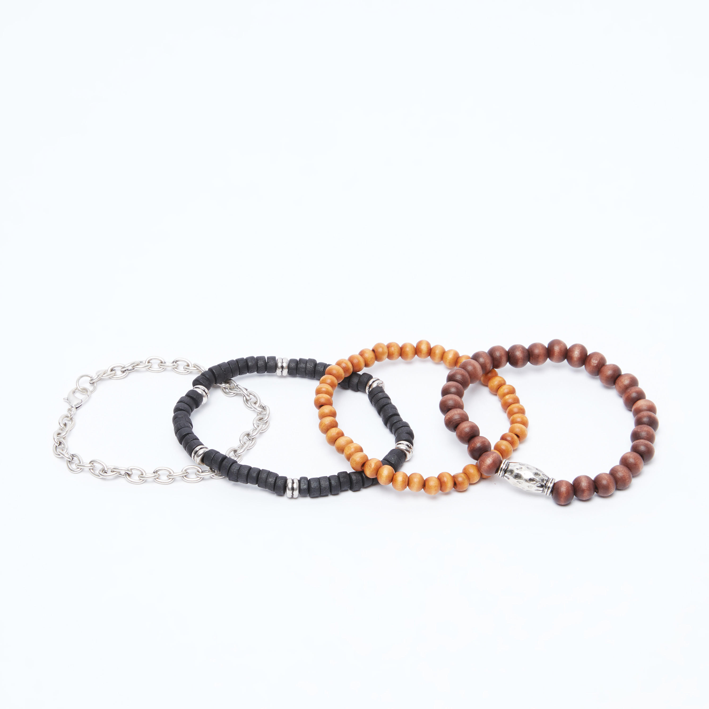 Set of 4 - Beaded Bracelets-men-watchesandjewellery-bracelets-image-3