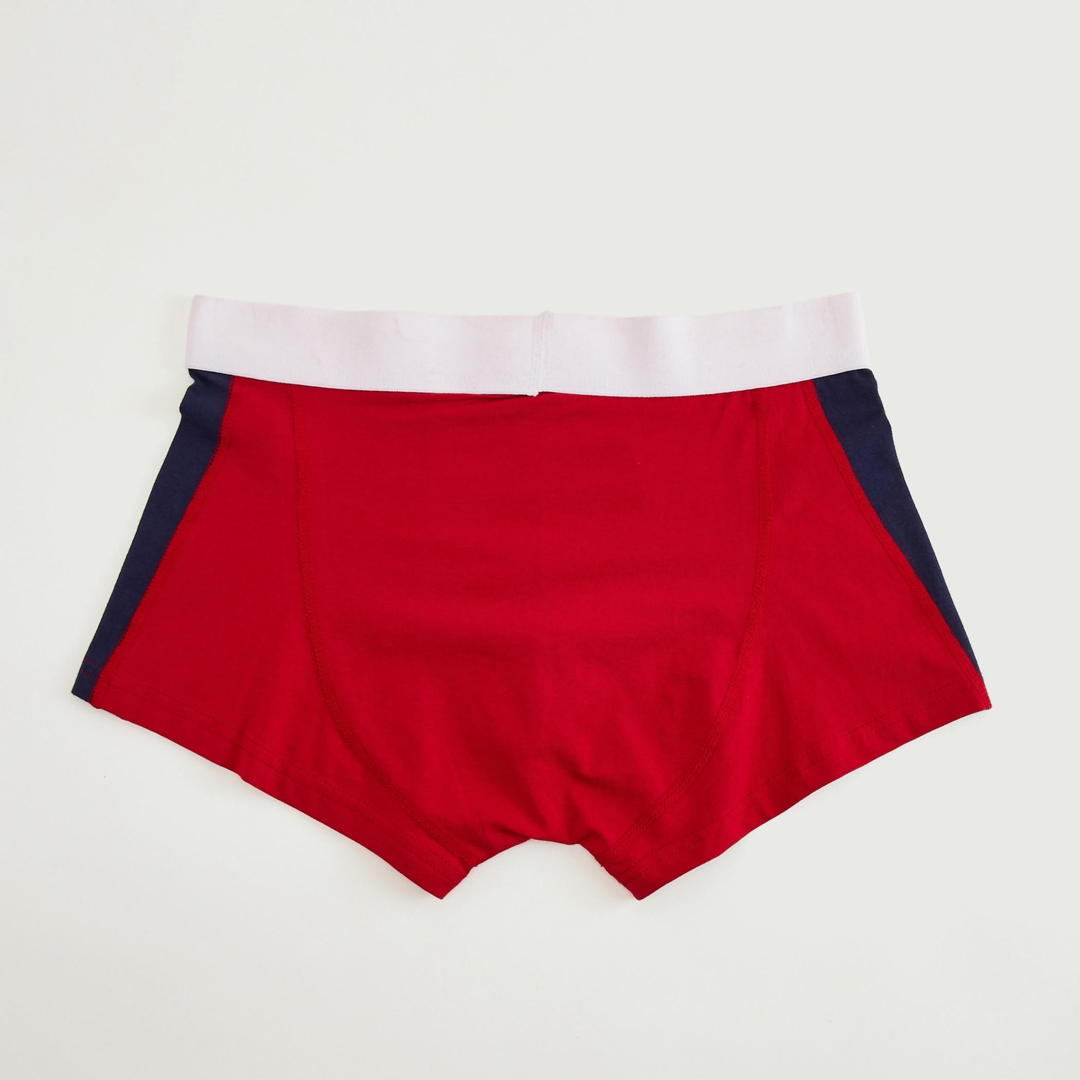 شورتات ترانك بتفاصيل شريطة وخصر مطّاطي - طقم من 3 قطع-men-clothing-innerwear-underwear-image-4