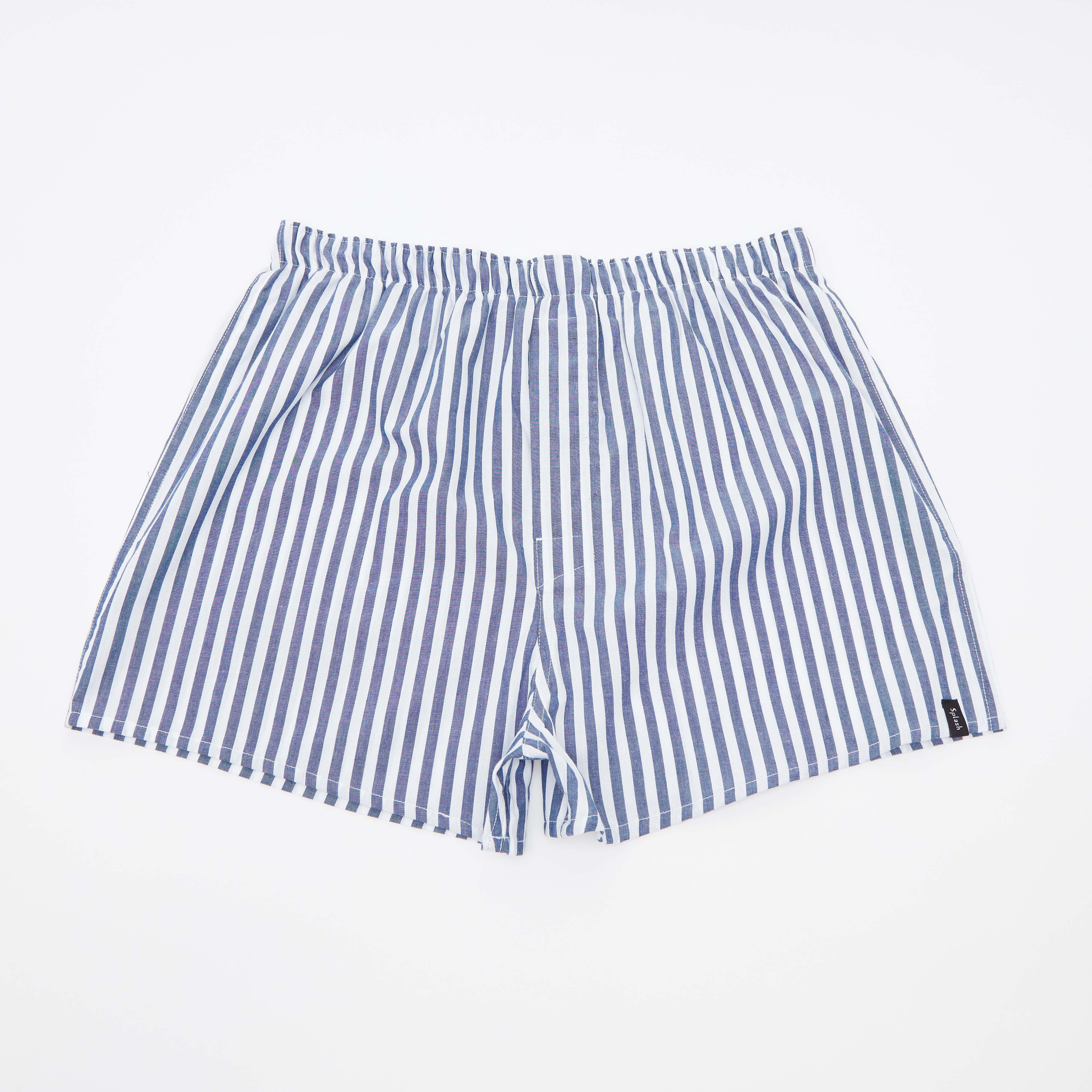 طقم شورتات بوكسر داخلية مقلّمة بخصر مطاطي - 3 قطع-men-clothing-innerwear-underwear-image-2