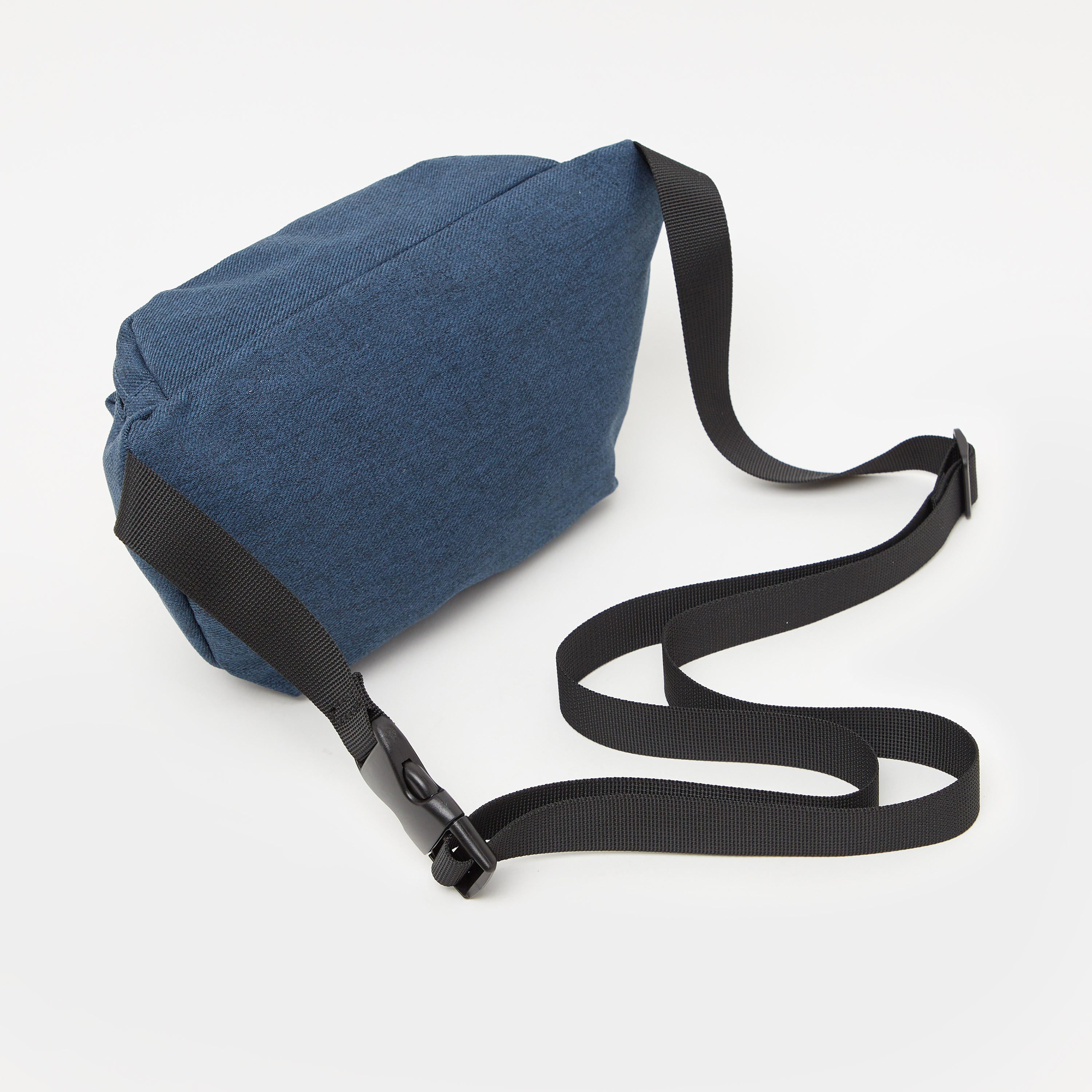 Textured Fanny Pack with Adjustable Strap and Buckle Closure-men-bags-image-4