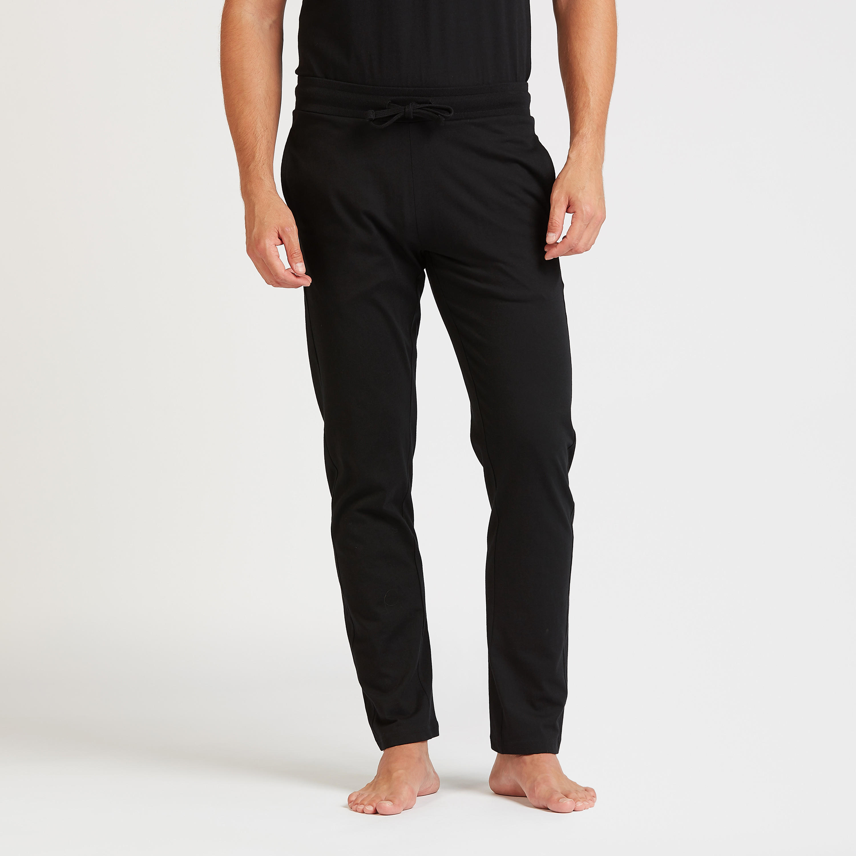 Solid Henley Neck T-shirt and Full Length Pyjama Set-men-clothing-nightwear-sets-image-4