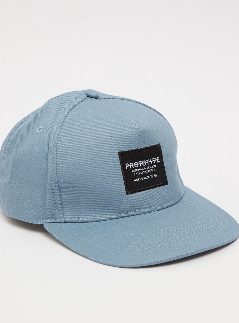 Printed Cap with Plate Buckle Closure-men-caps-image-1