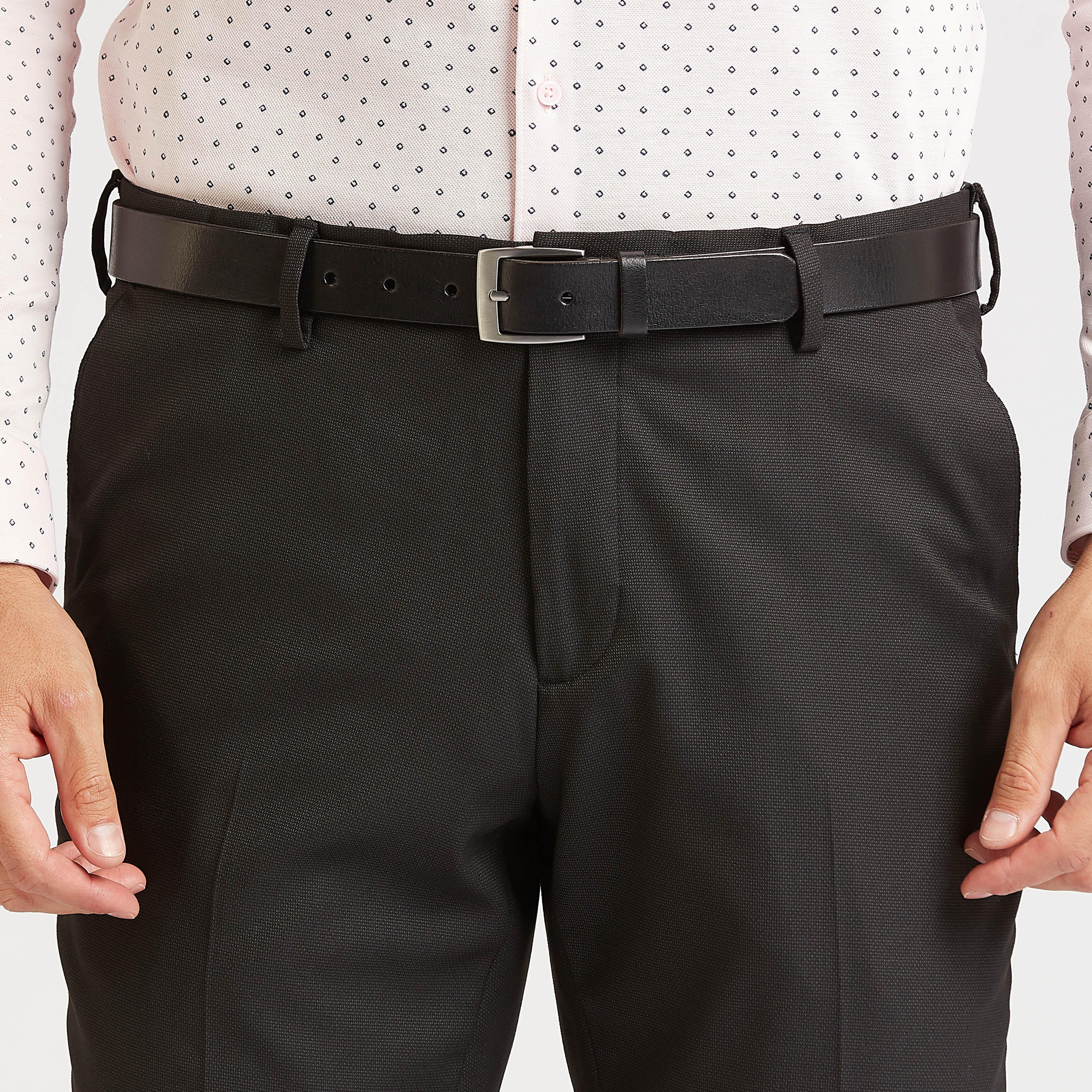 حزام سادة بإبزيم دبوس لإحكام الغلق-men-beltsandwallets-belts-image-2
