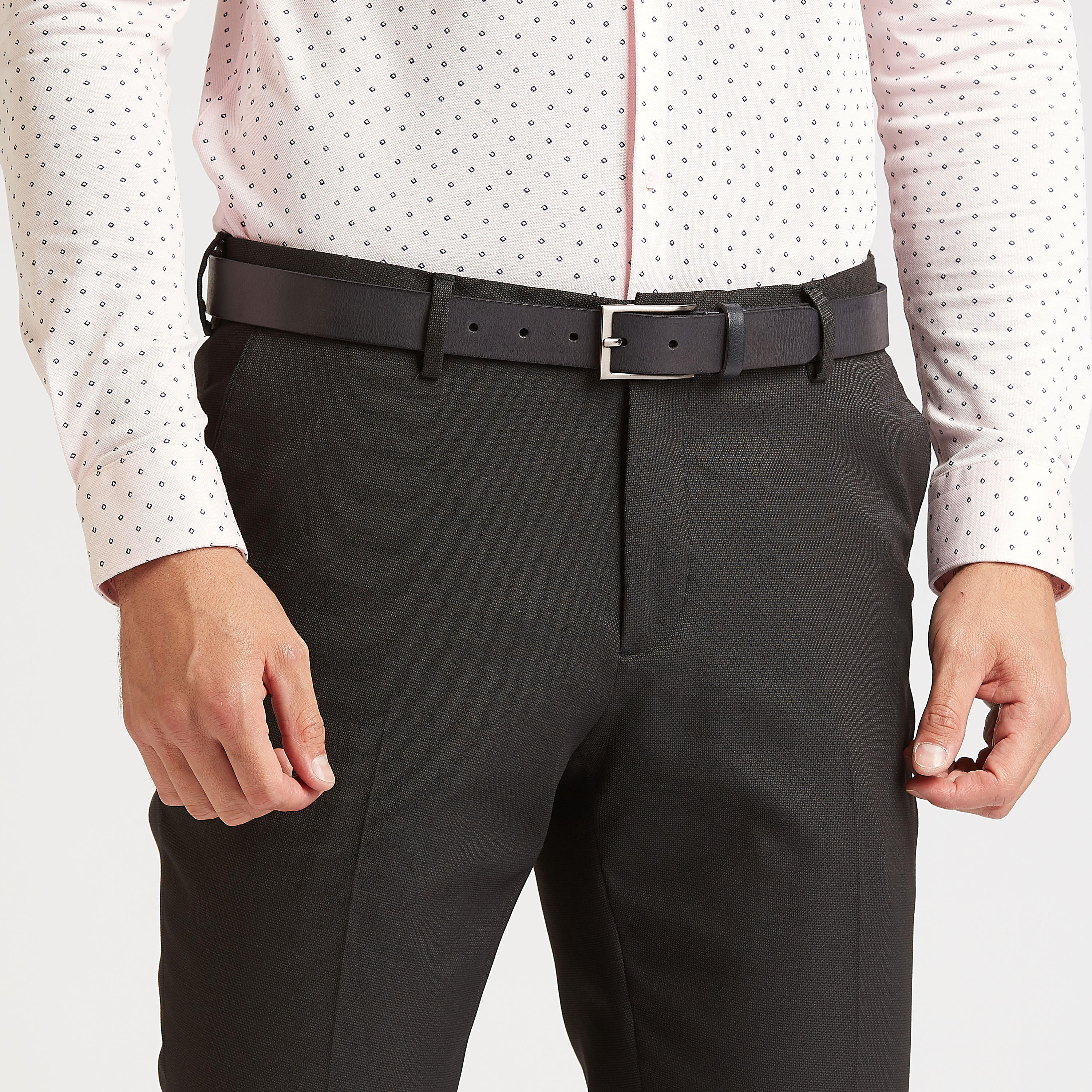 حزام سادة بإبزيم دبوس للإغلاق-men-beltsandwallets-belts-image-2