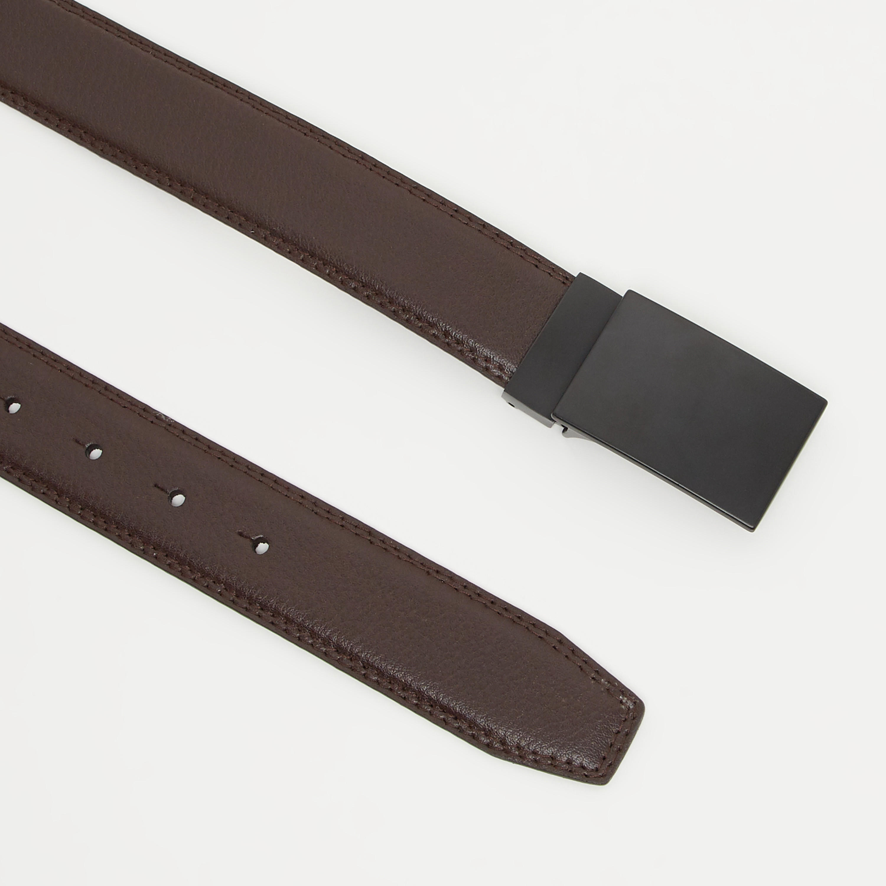 Plain Belt with Plate Buckle Closure-men-beltsandwallets-belts-image-3