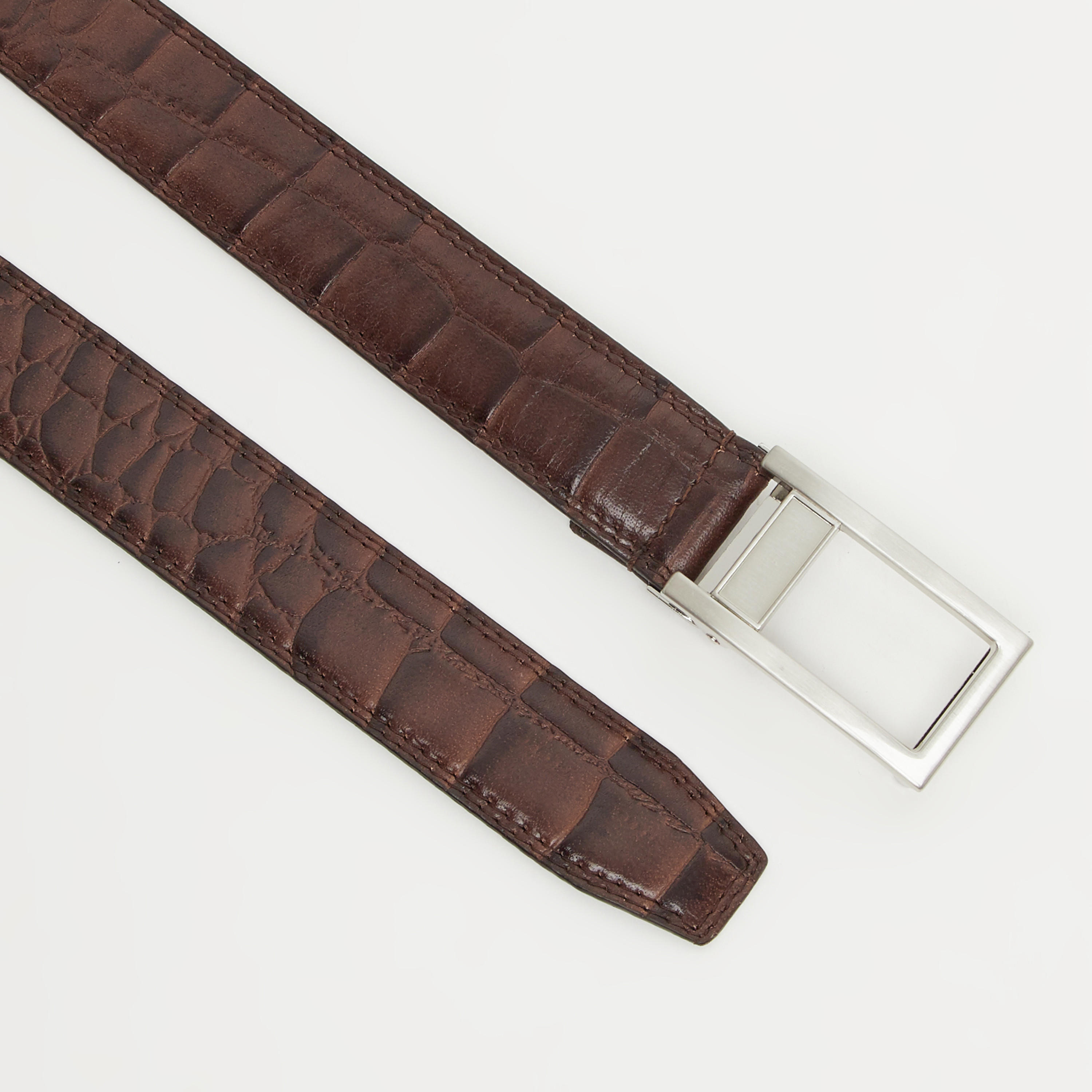 حزام بطبعات حيوانات بإبزيم عريض للإغلاق-men-beltsandwallets-belts-image-3