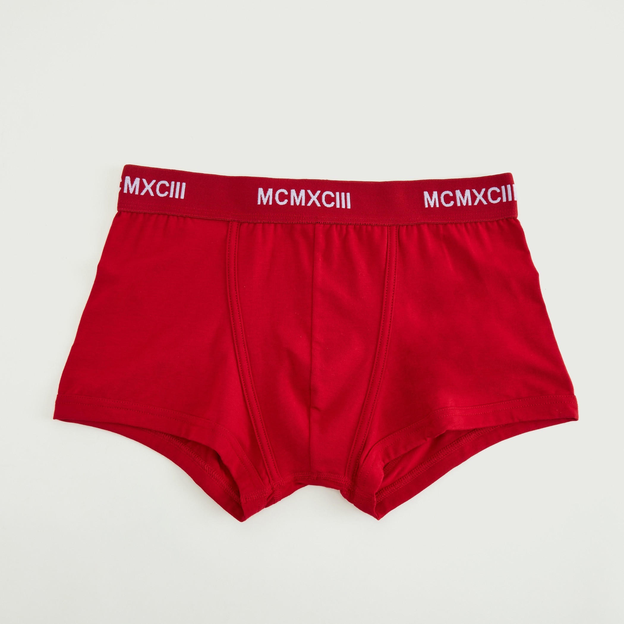 شورتات ترانك سادة بخصر مطّاطي واسع - طقم من 3 قطع-men-clothing-innerwear-underwear-image-2