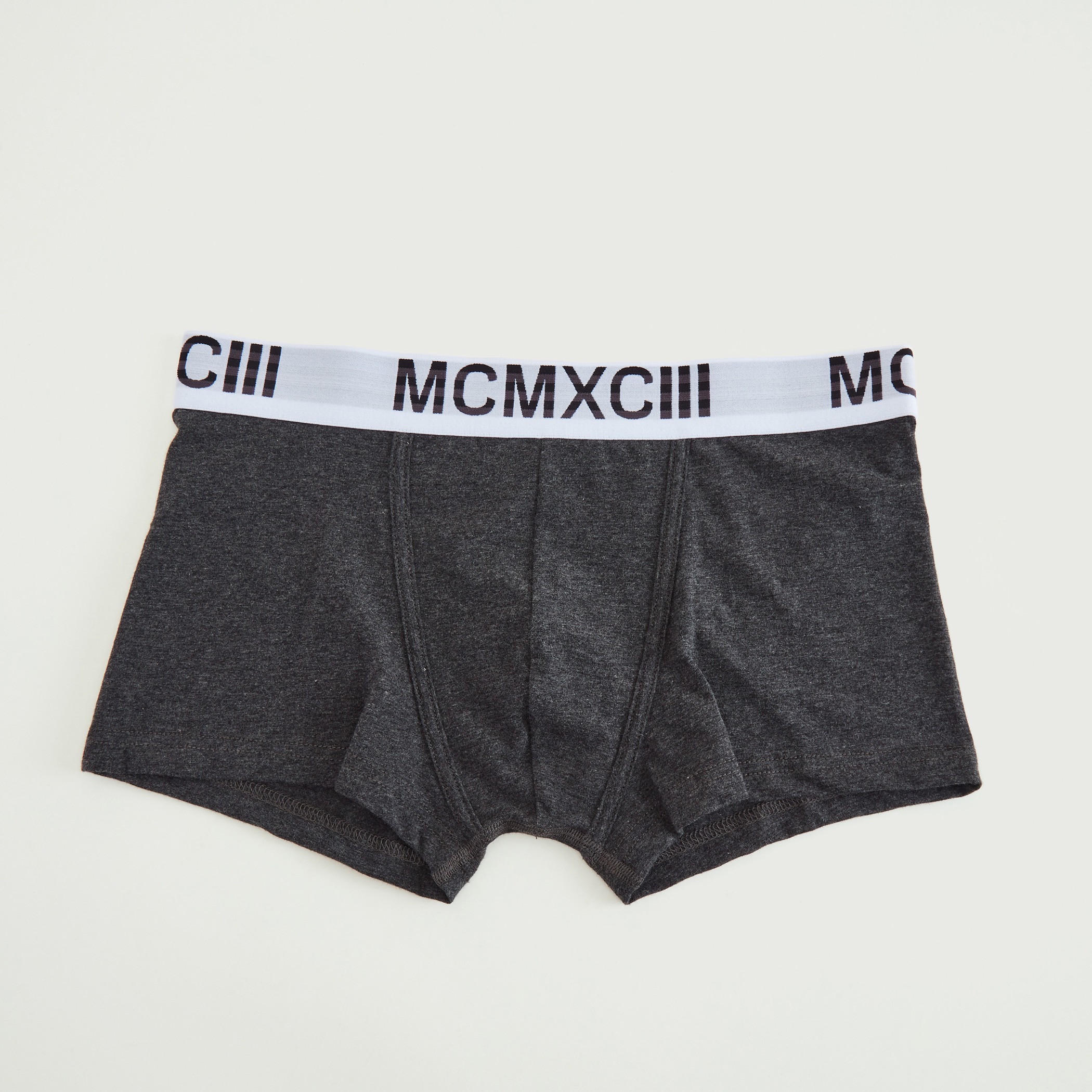 شورتات ترانك سادة بخصر مطّاطي واسع - طقم من 3 قطع-men-clothing-innerwear-underwear-image-3
