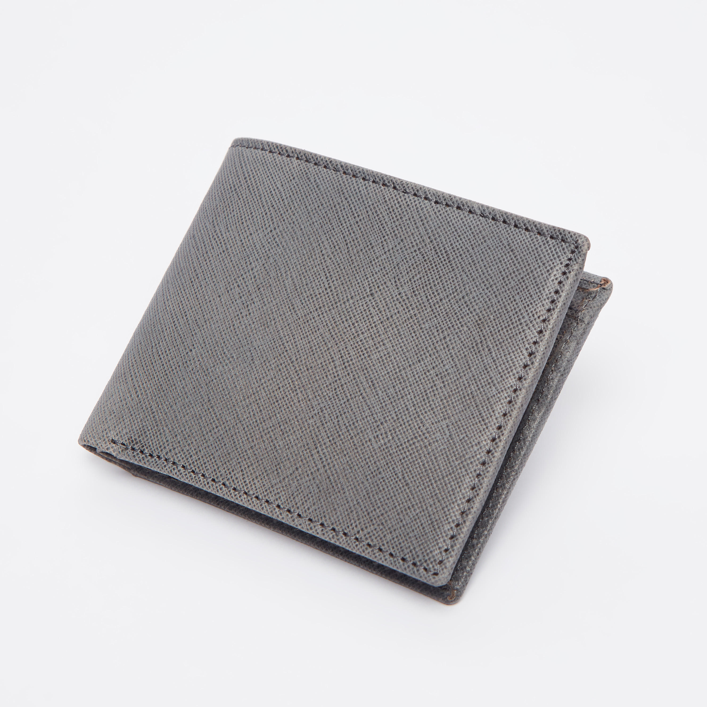 محفطة بارزة الملمس بطية مزدوجة ومحافظ متعددة-men-beltsandwallets-wallets-image-1