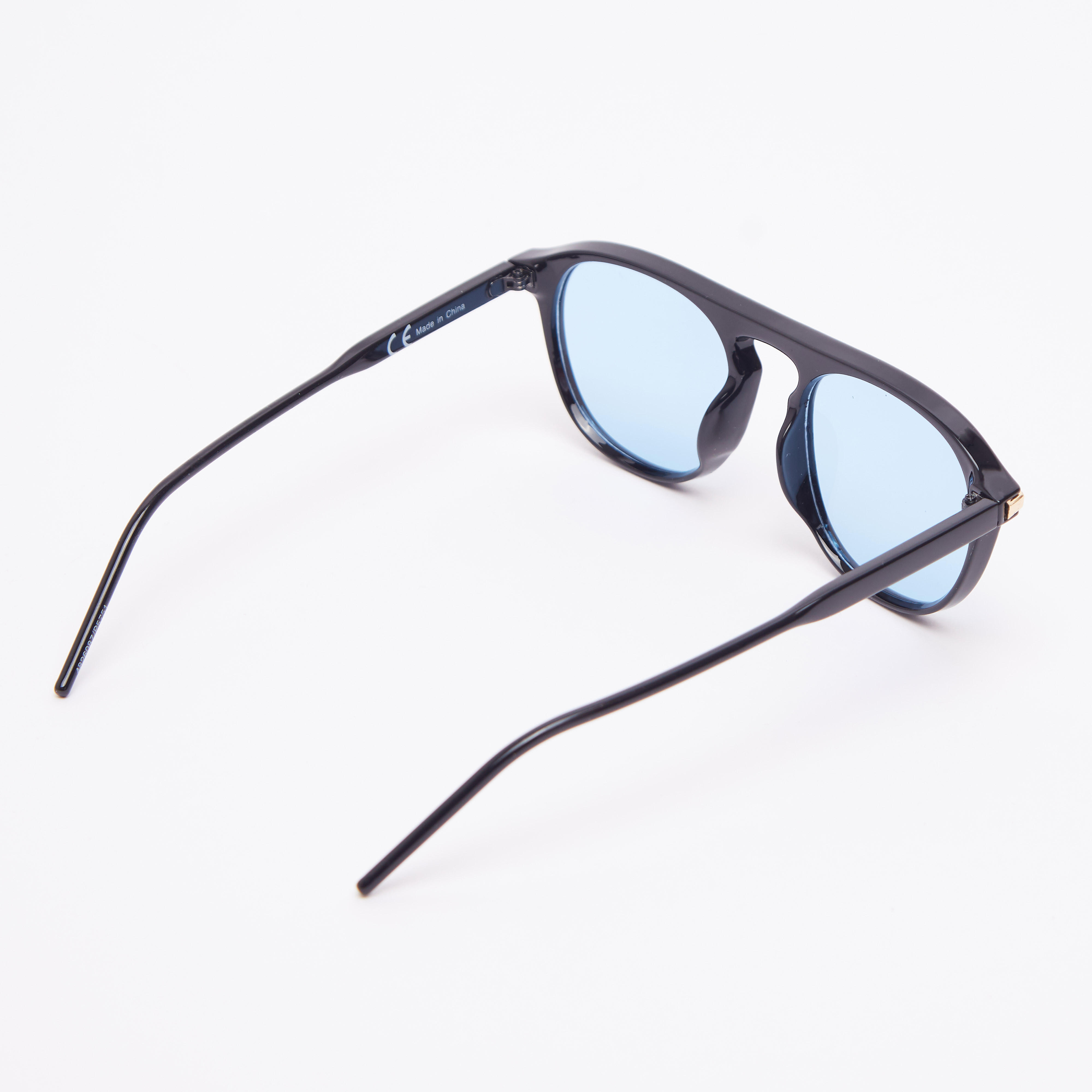 نظّارة شمسية سادة بإطار كامل ووسادات أنف-men-sunglasses-image-1