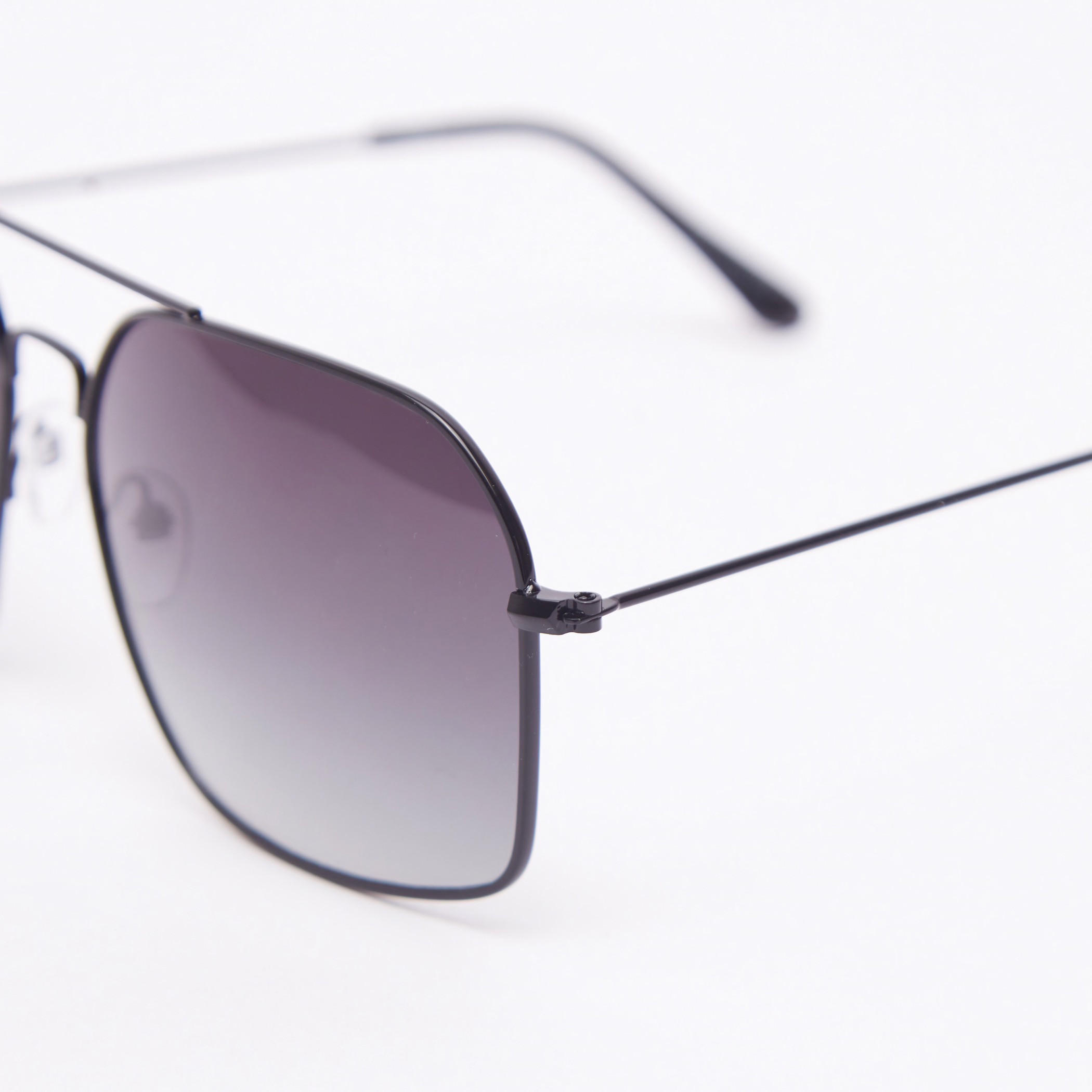 نظّارة شمسية أفياتور بإطار كامل ووسادات للأنف وشريط علوي-men-sunglasses-image-3