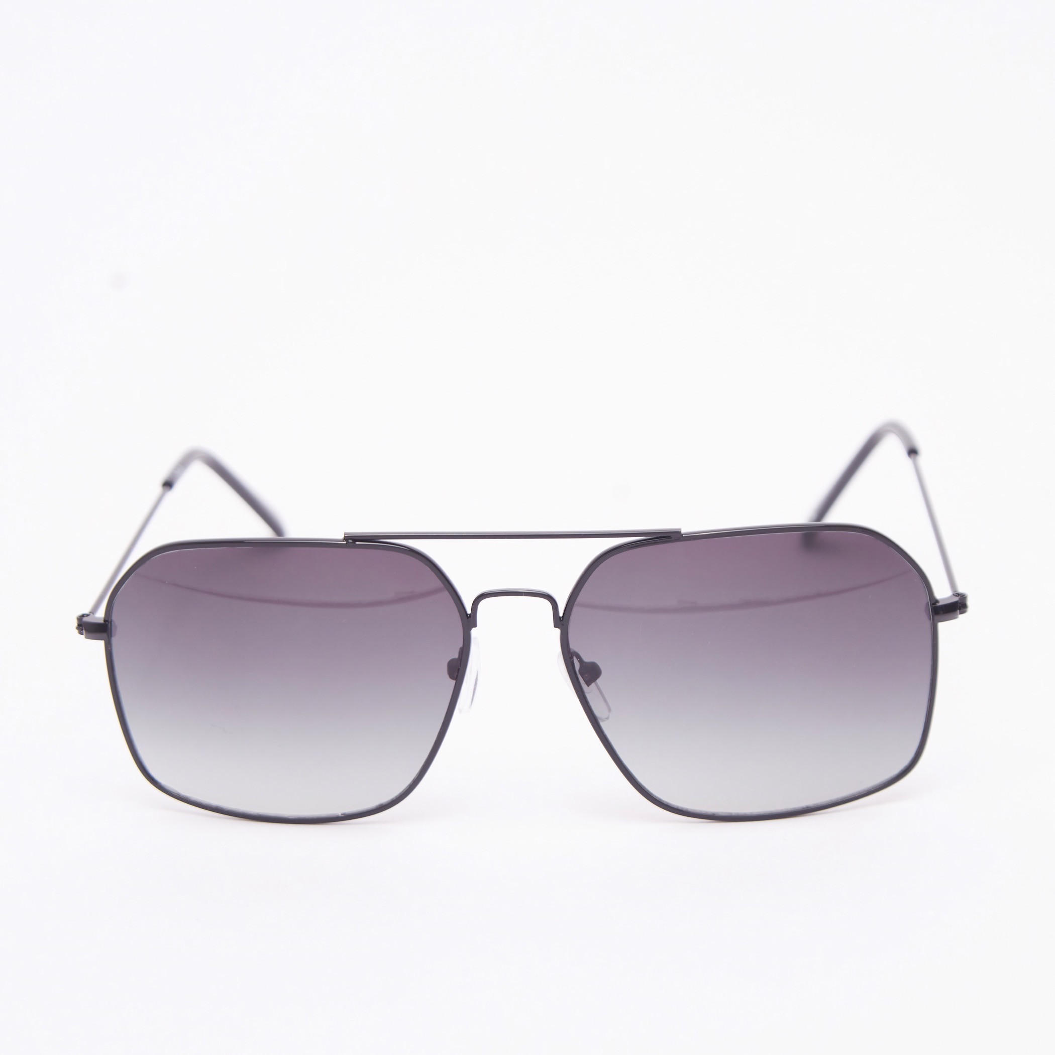 نظّارة شمسية أفياتور بإطار كامل ووسادات للأنف وشريط علوي-men-sunglasses-image-4