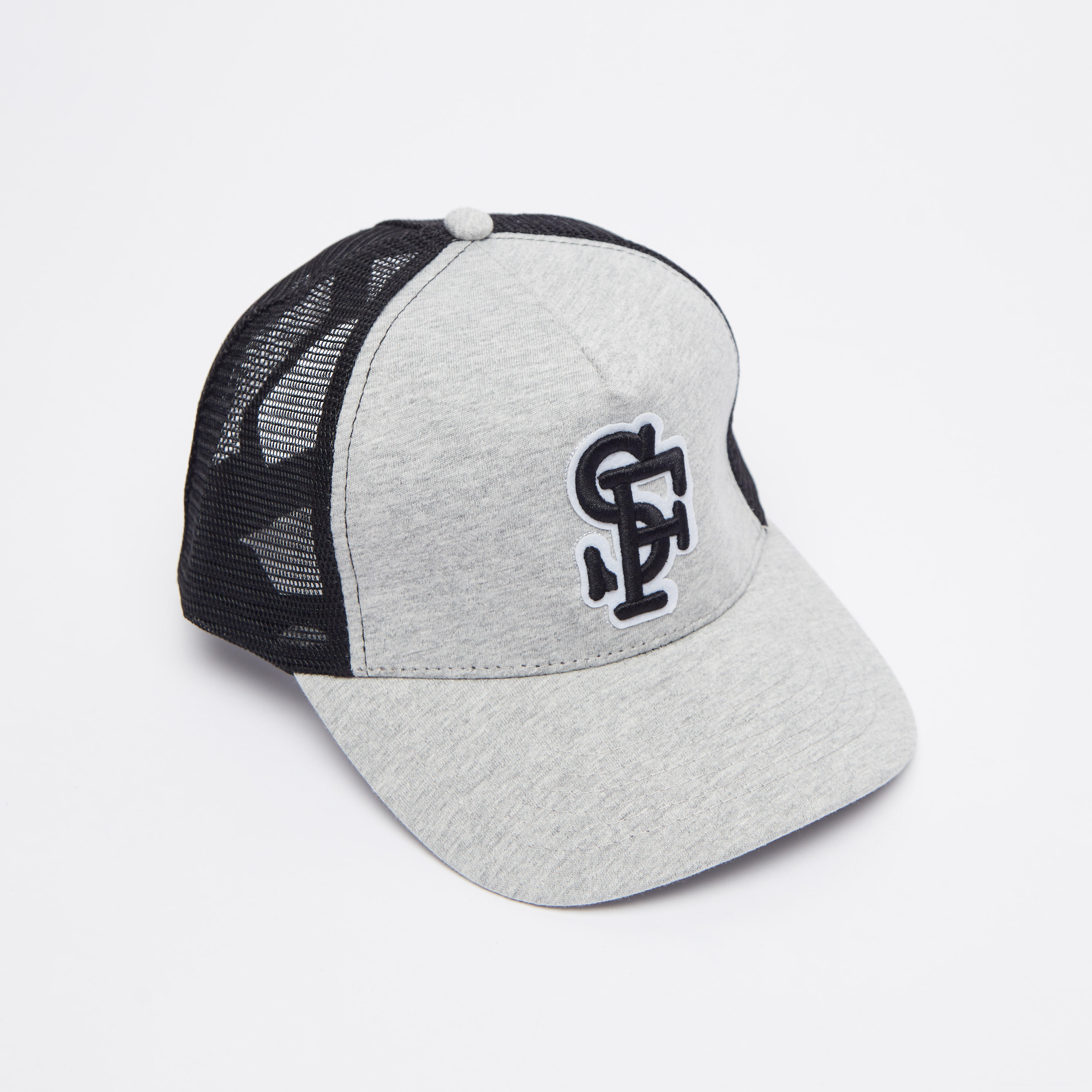 قبعة كاب بارزة المملس بزر إغلاق وتزيينات-men-caps-image-1