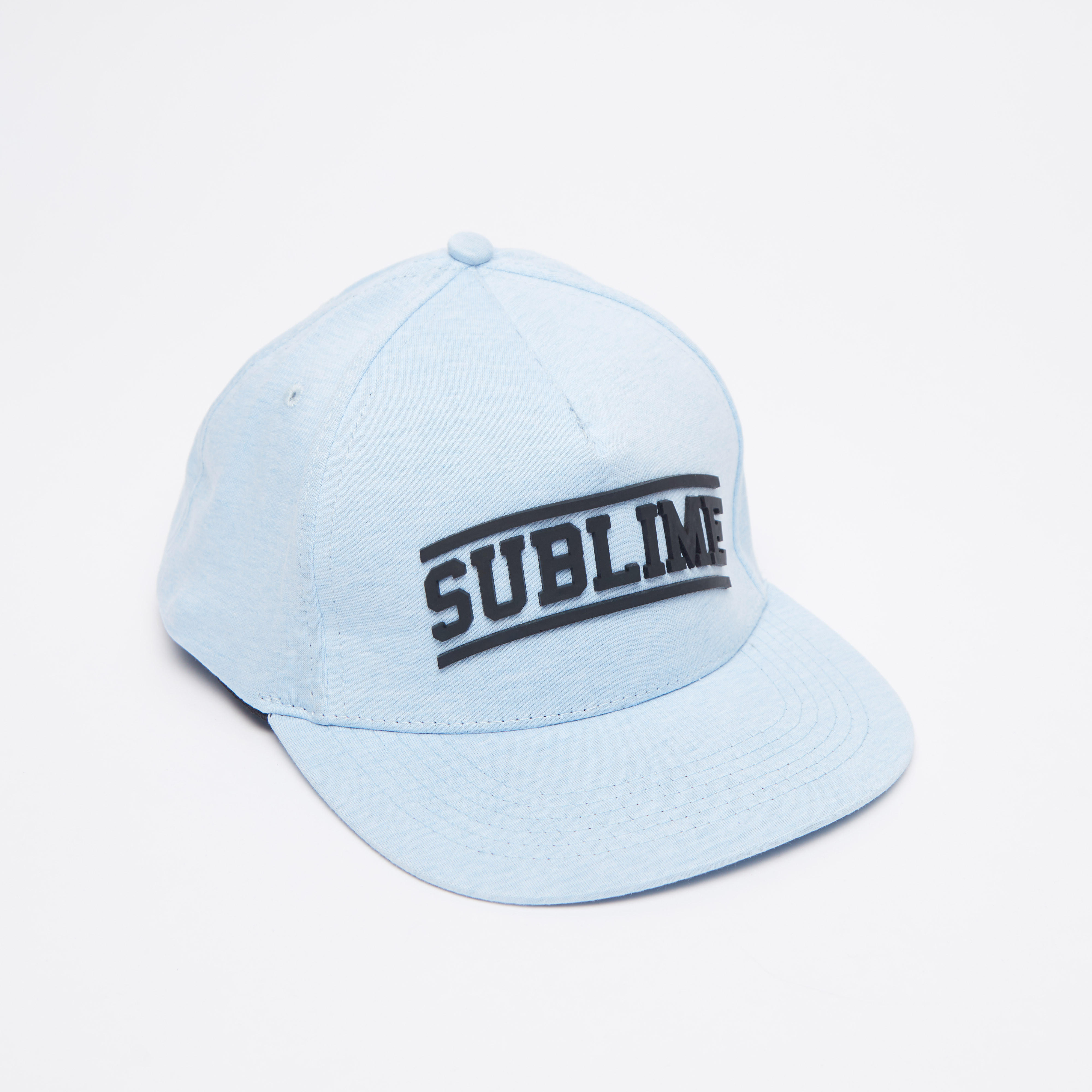 Textured Cap with Snap Closure-men-caps-image-1