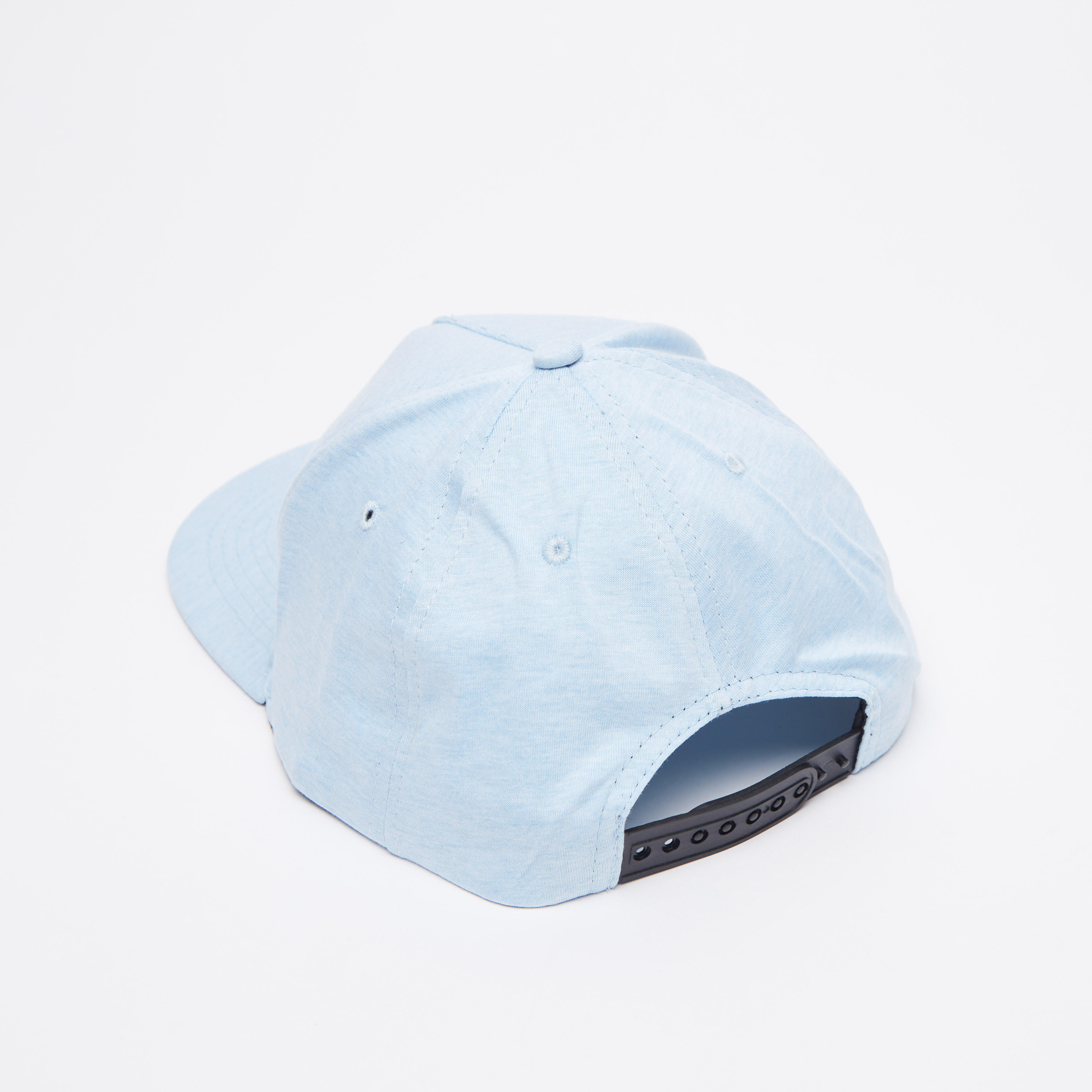 Textured Cap with Snap Closure-men-caps-image-3