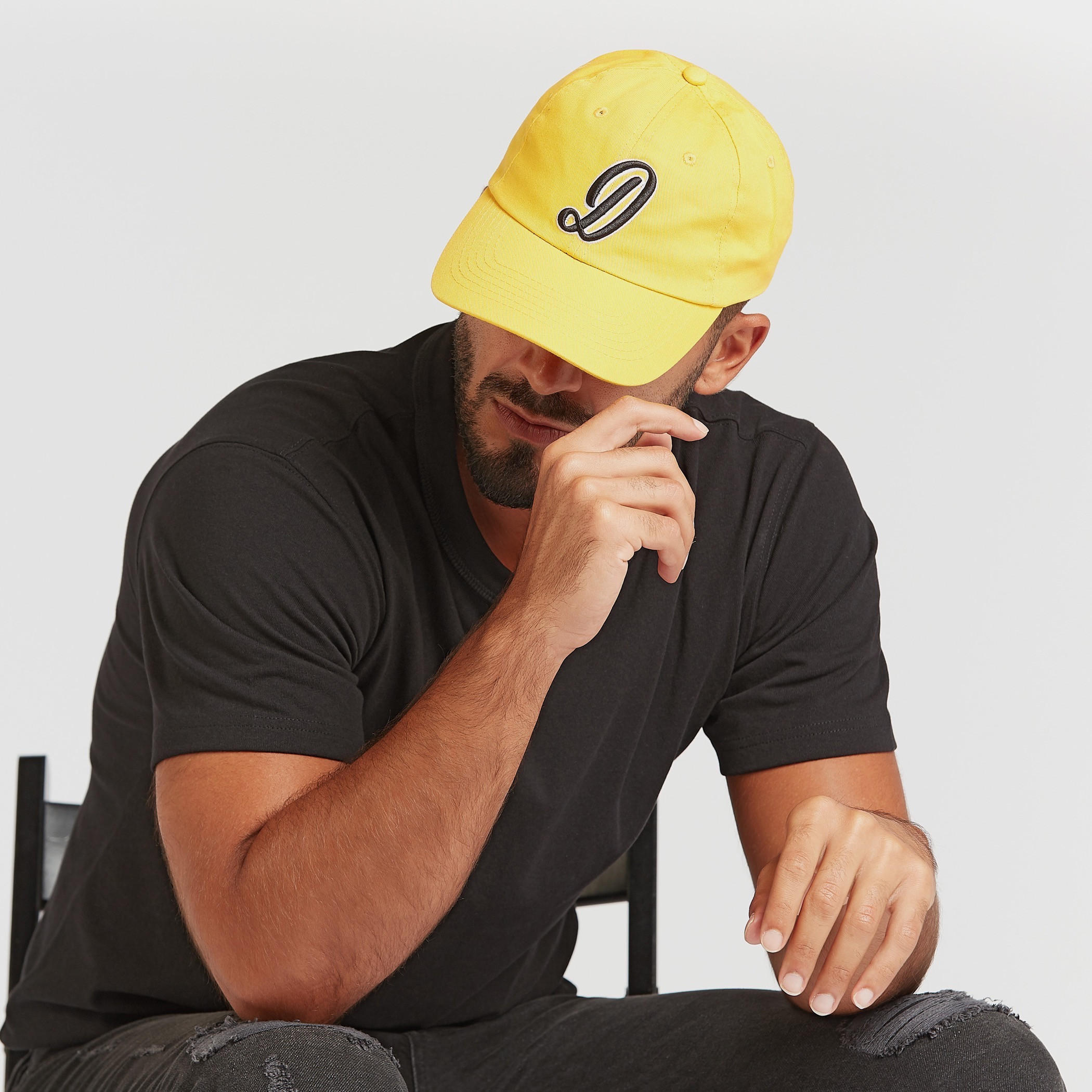 Textured Cap with Snap Closure-men-caps-image-2