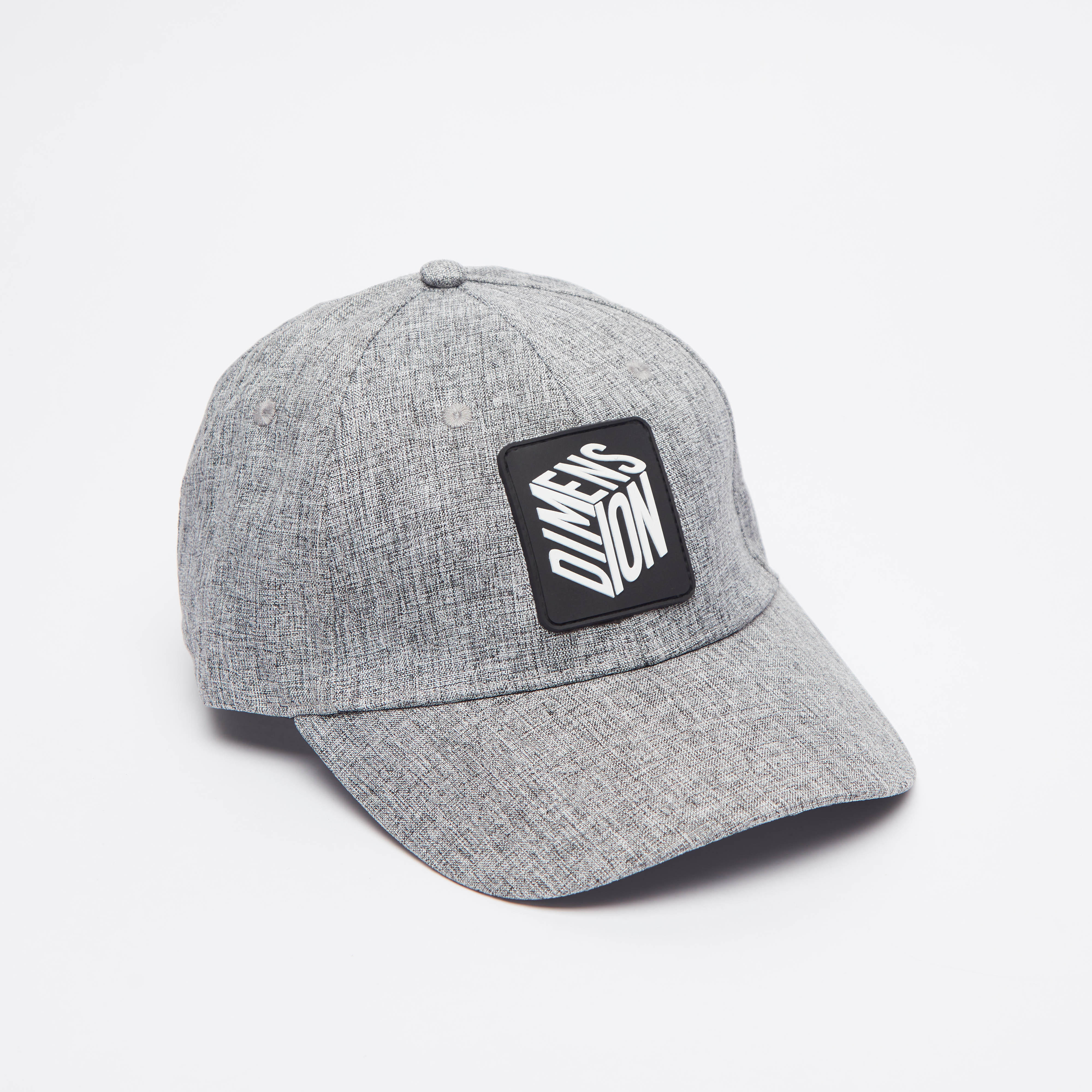 Textured Cap with Plate Buckle Closure-men-caps-image-1