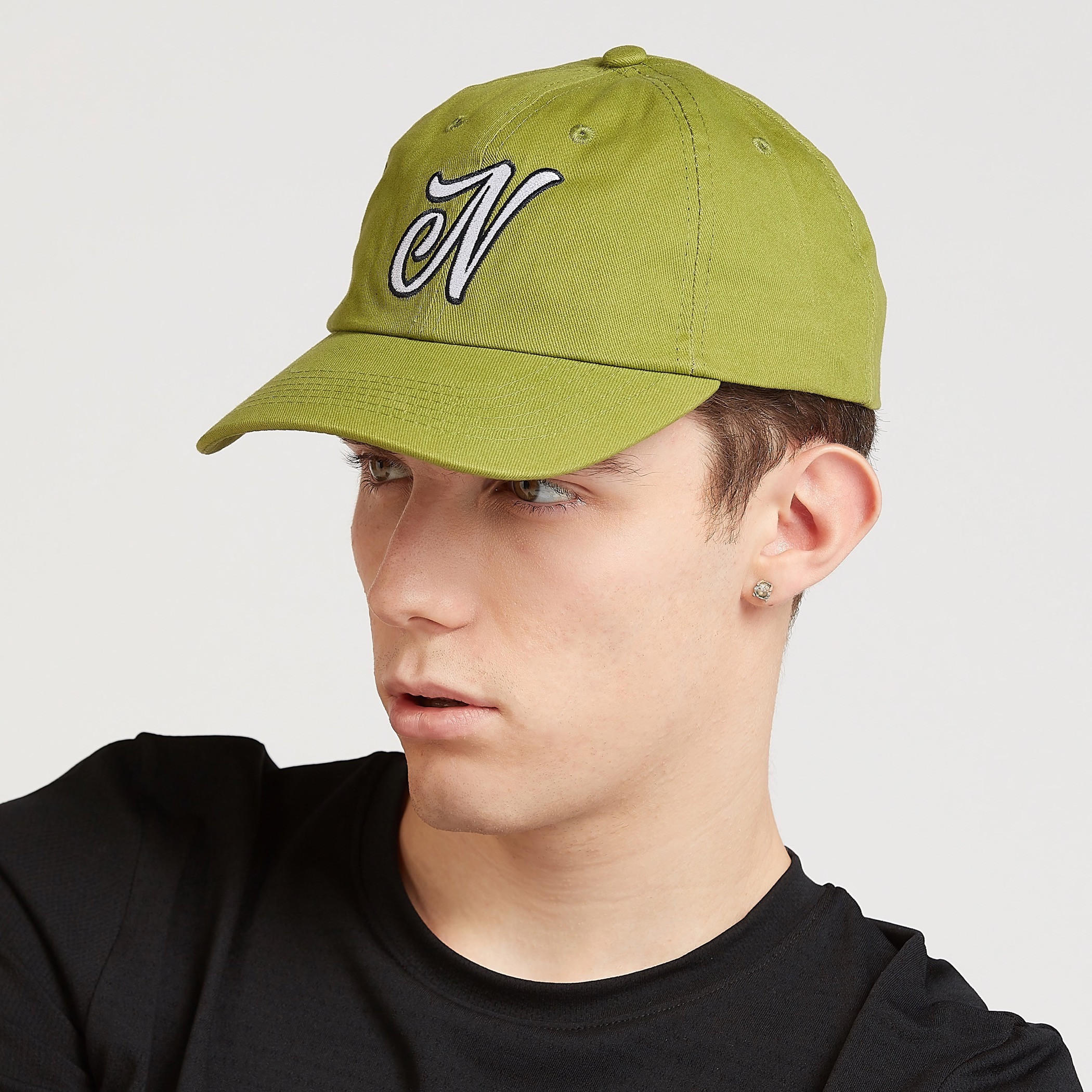 Textured Cap with Snap Closure-men-caps-image-2