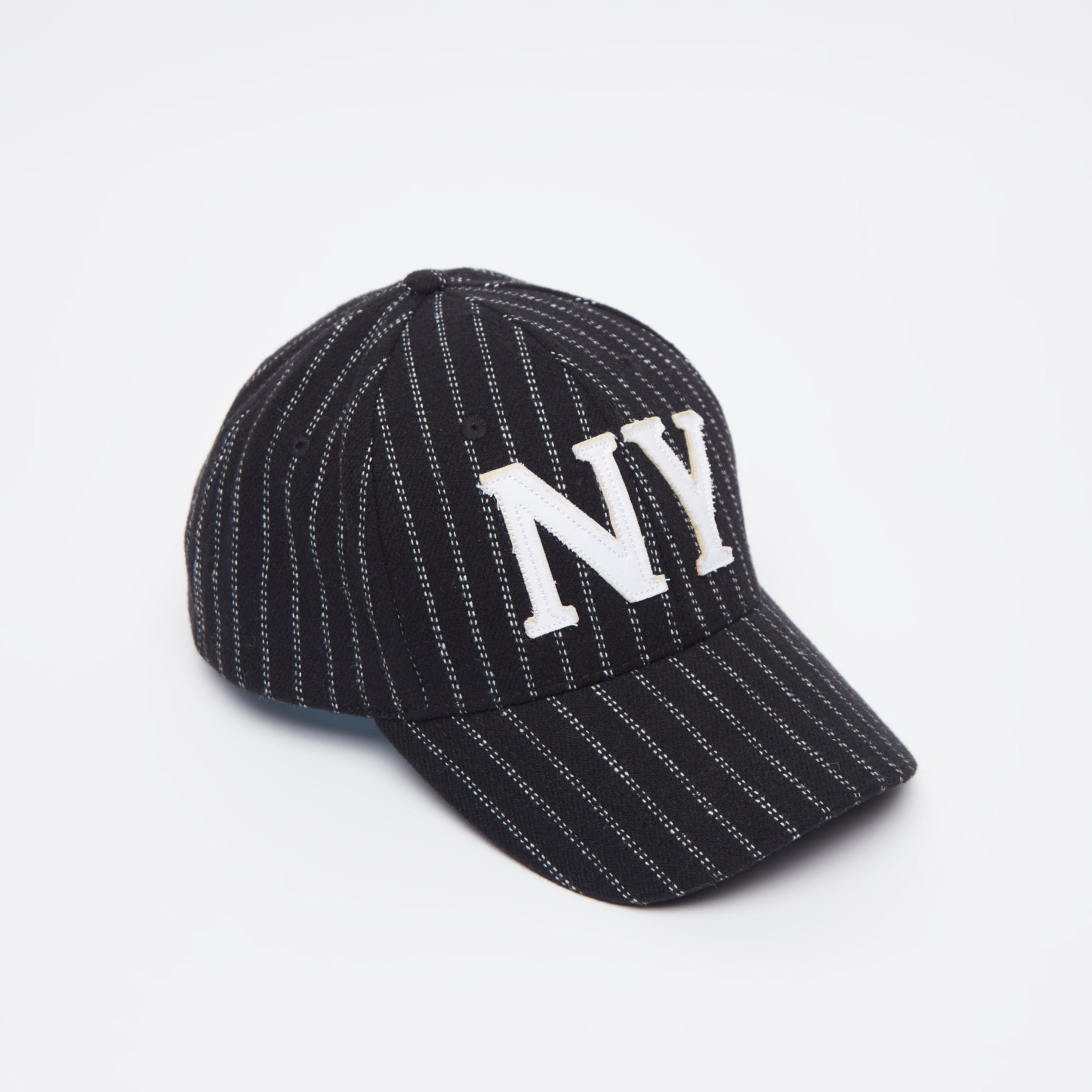 قبعة كاب مقلّمة بخطّاف وحلقة إغلاق-men-caps-image-3