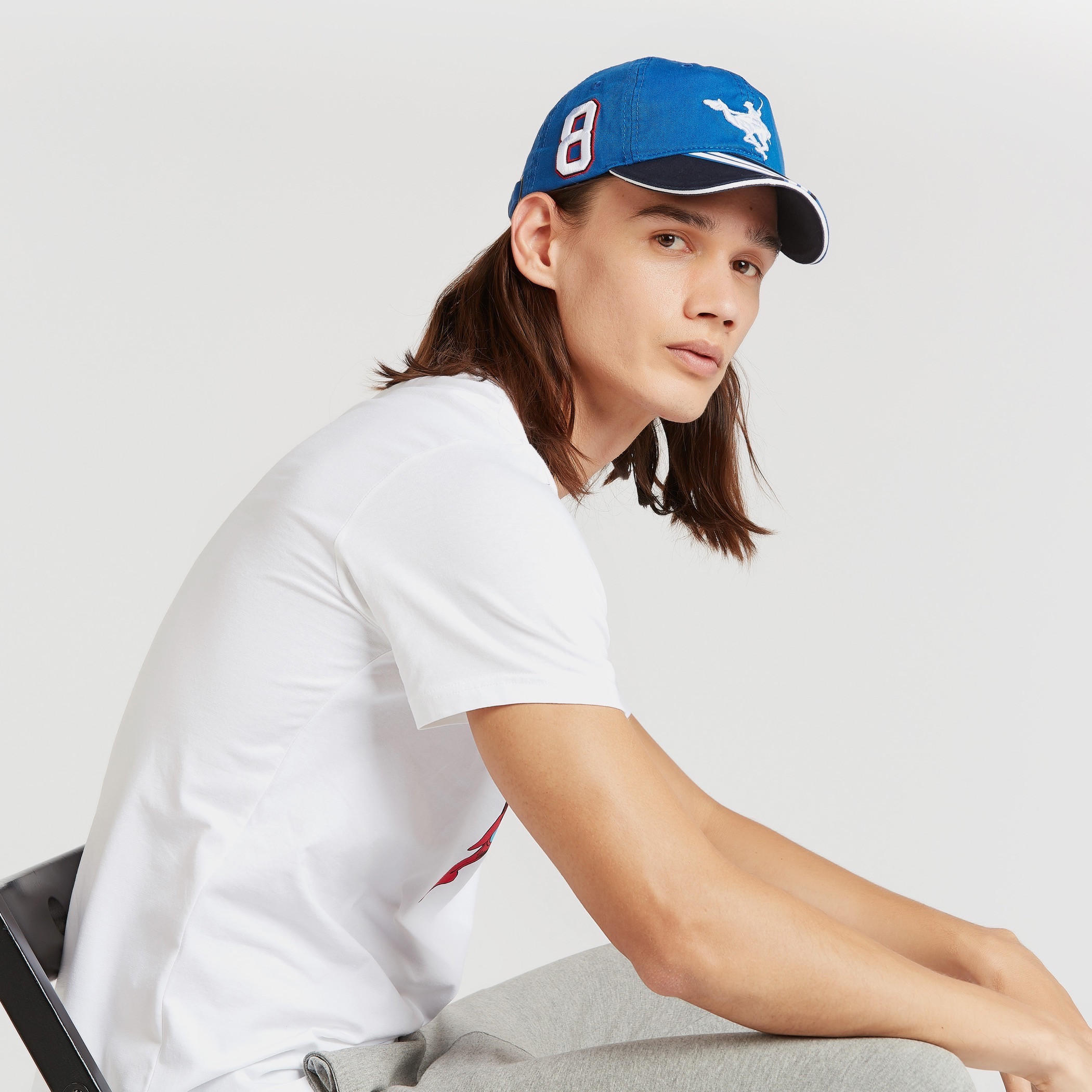 قبعة كاب مطرزة بإبزيم إغلاق-men-caps-image-2