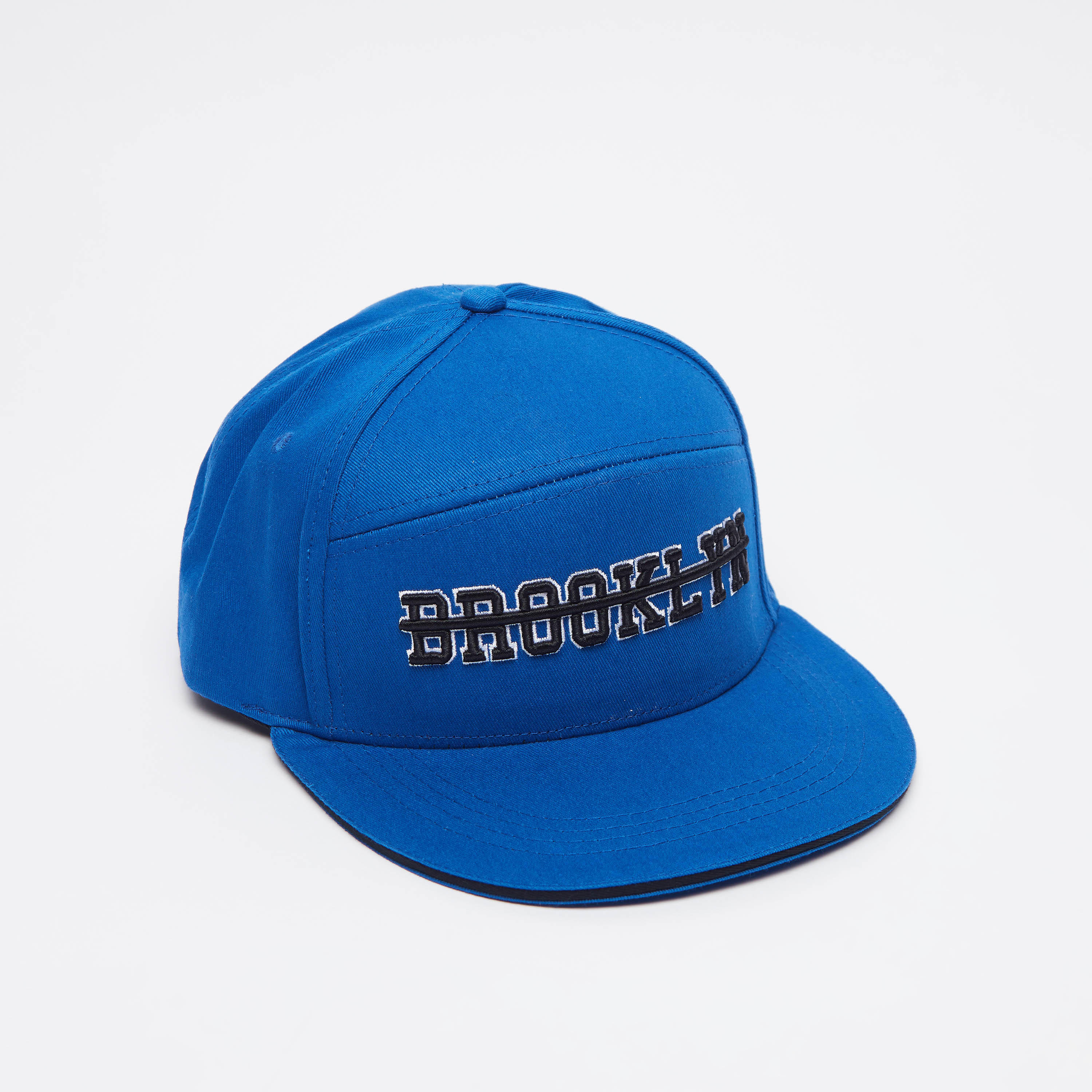 قبعة كاب مطرّزة بزر إغلاق كبّاس-men-caps-image-4