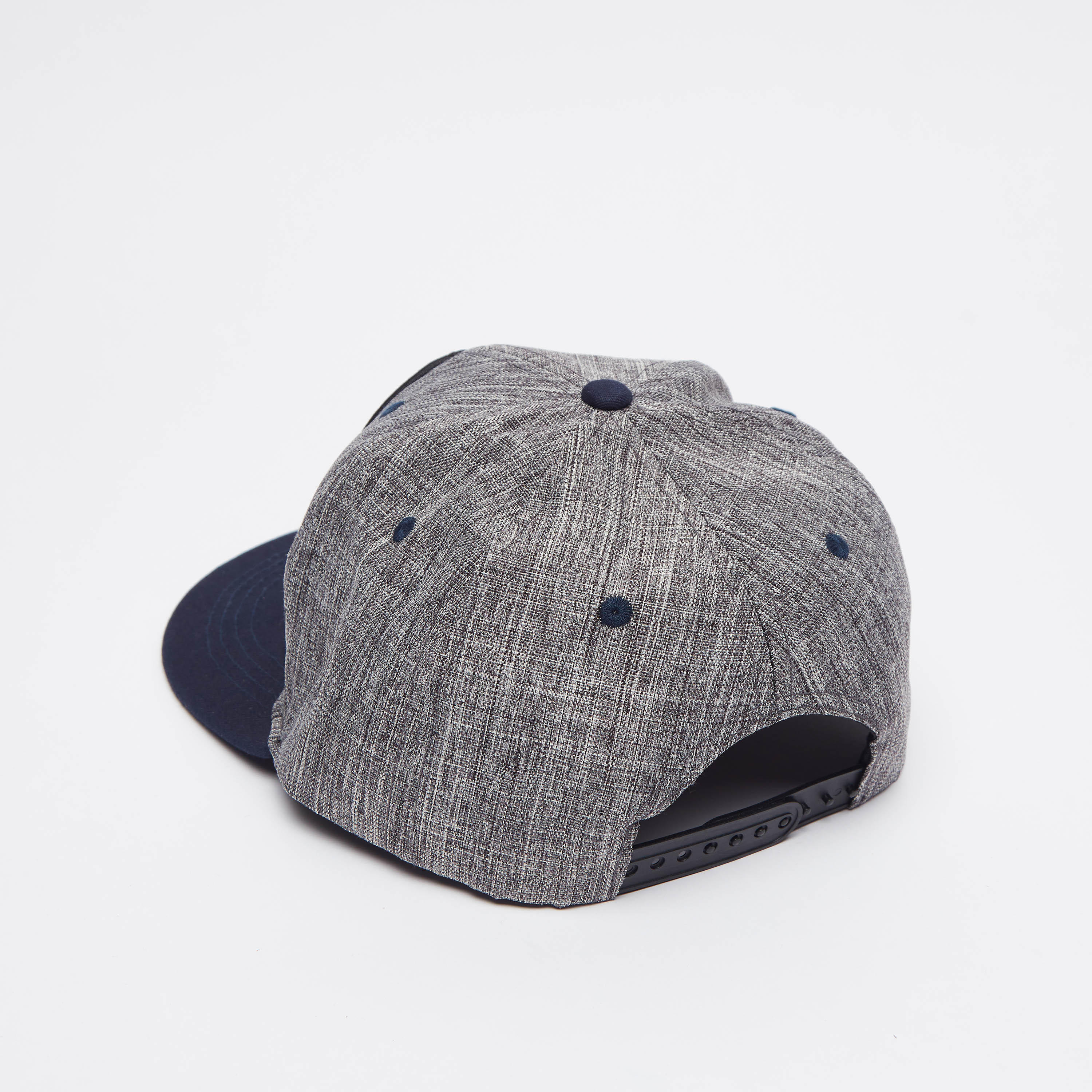 Embroidered Applique Detail Cap with Snap Closure-men-caps-image-3