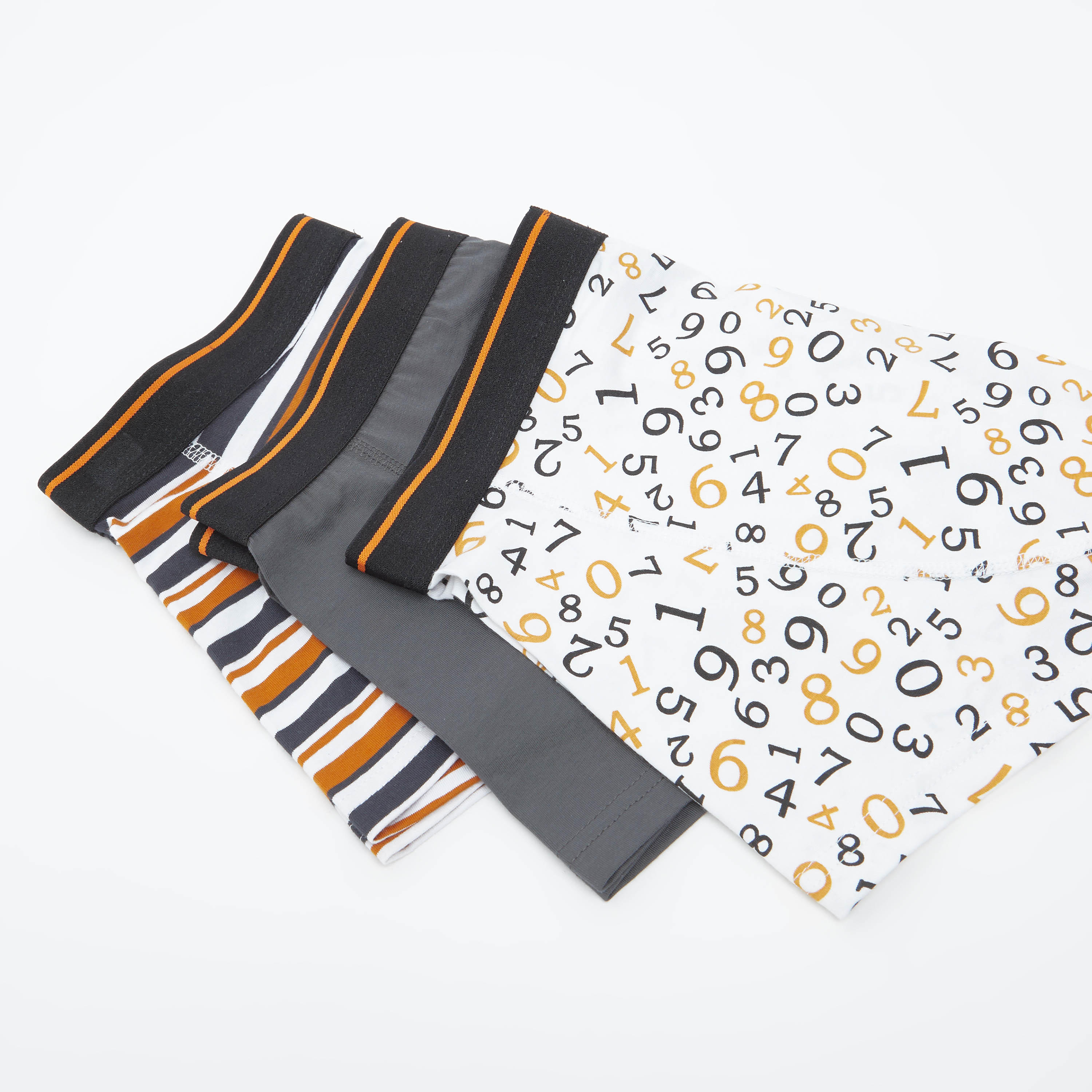 Set of 3 - Assorted Trunks with Elasticised Waistband-men-clothing-innerwear-underwear-image-3