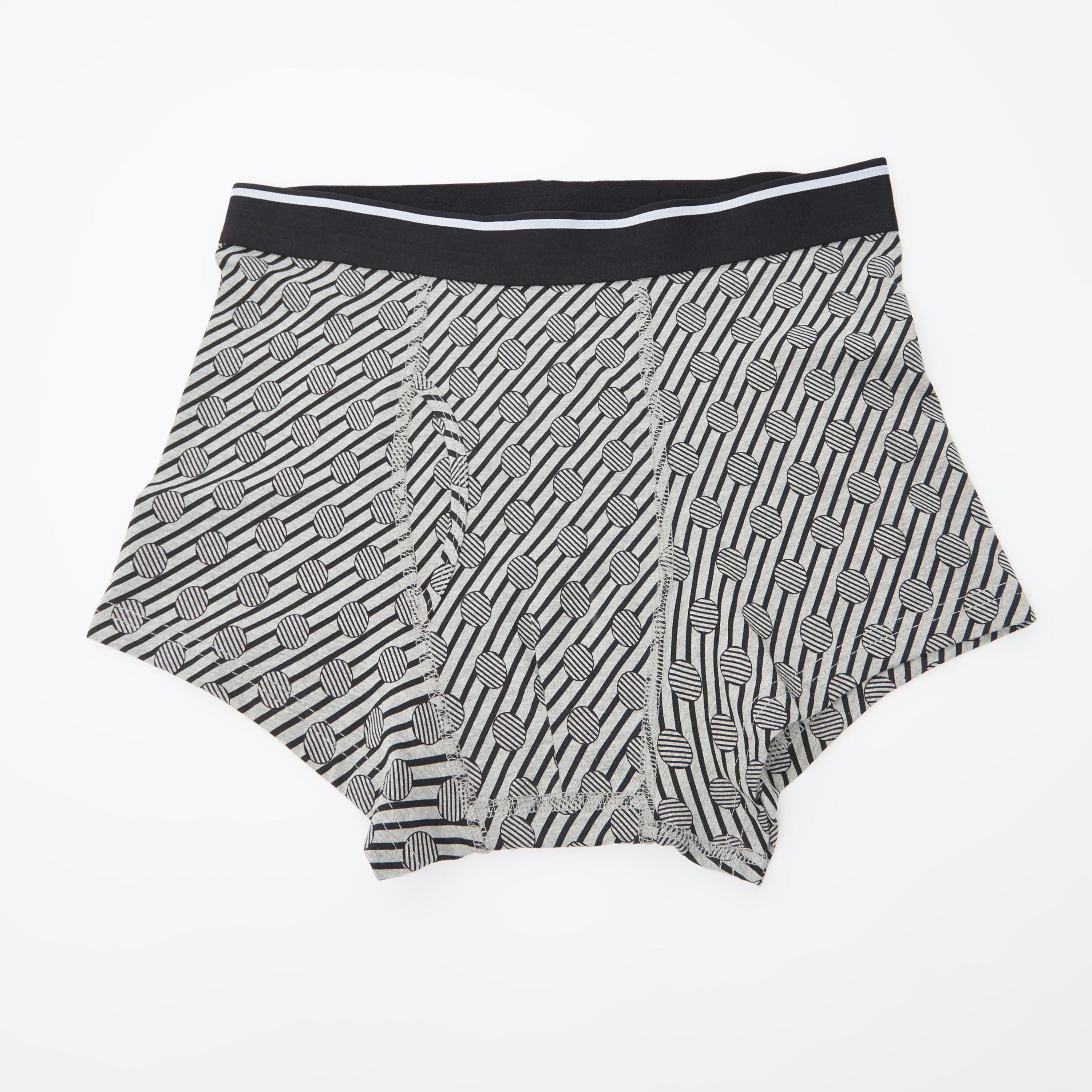 شورتات ترانك داخليّة متنوعة بخصر مطّاطي- طقم من 3 قطع-men-clothing-innerwear-underwear-image-2
