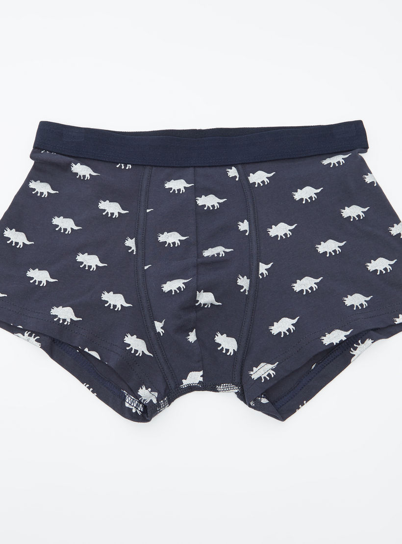 شورتات ترانك داخليّة متنوعة بخصر مطّاطي- طقم من 3 قطع-men-clothing-innerwear-underwear-image-2