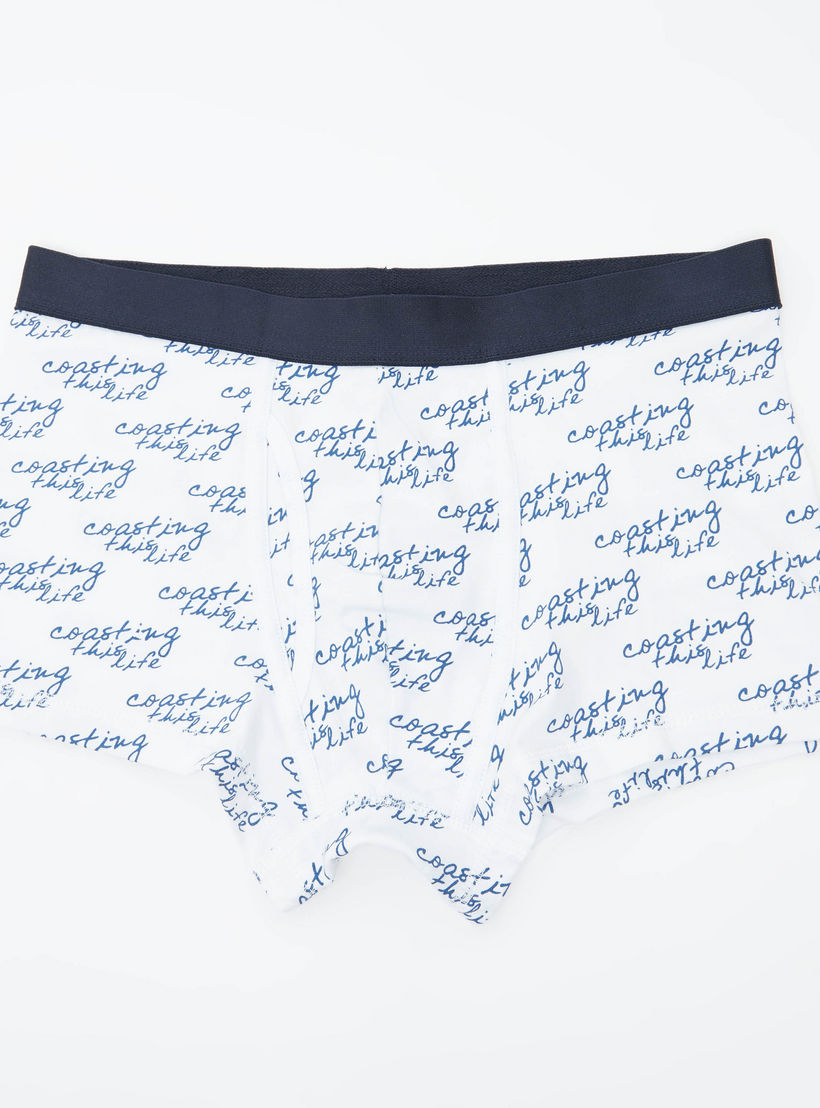 شورتات ترانك داخليّة متنوعة بخصر مطّاطي- طقم من قطعتين-men-clothing-innerwear-underwear-image-2