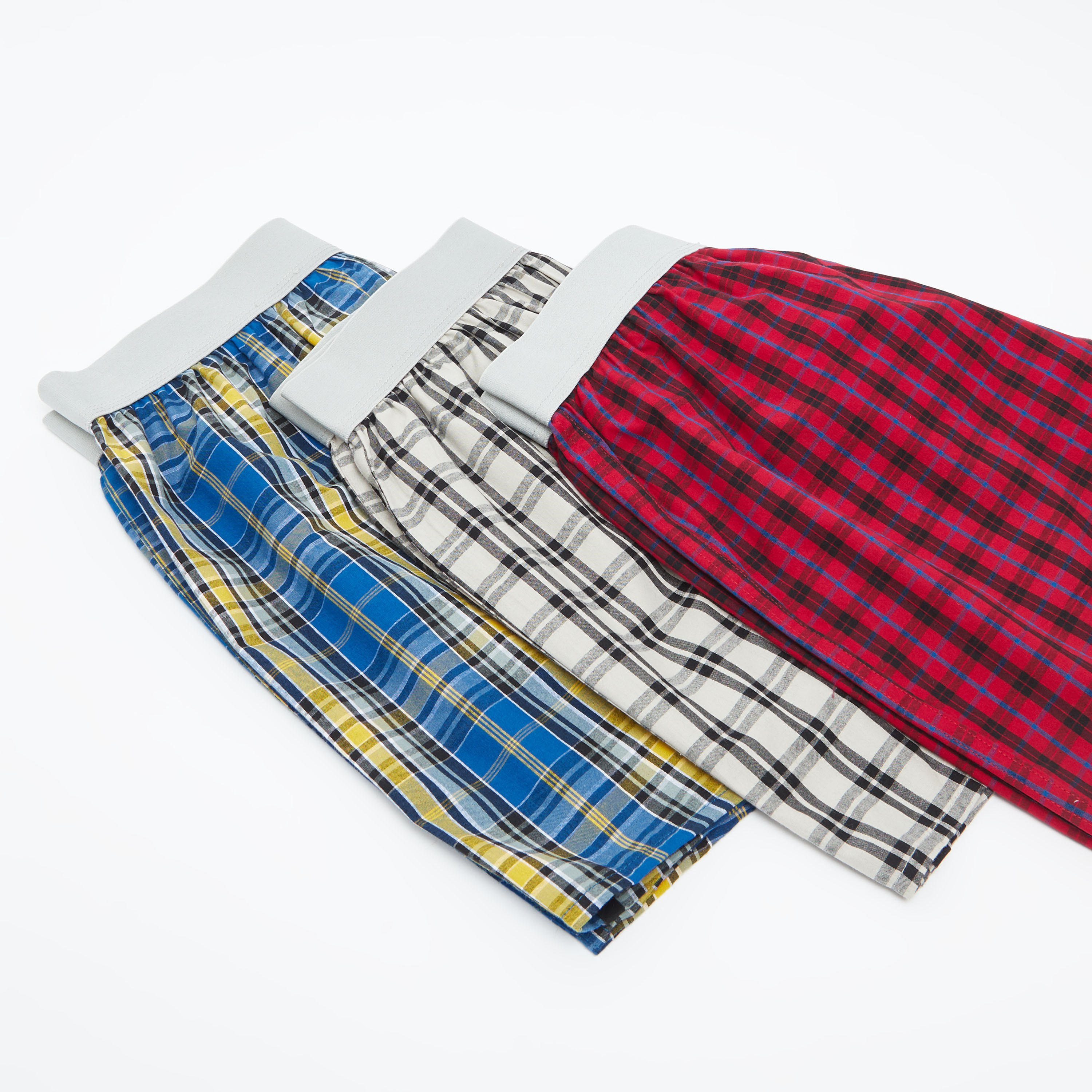 Checked Boxers with Elasticised Waistband-men-clothing-innerwear-underwear-image-3