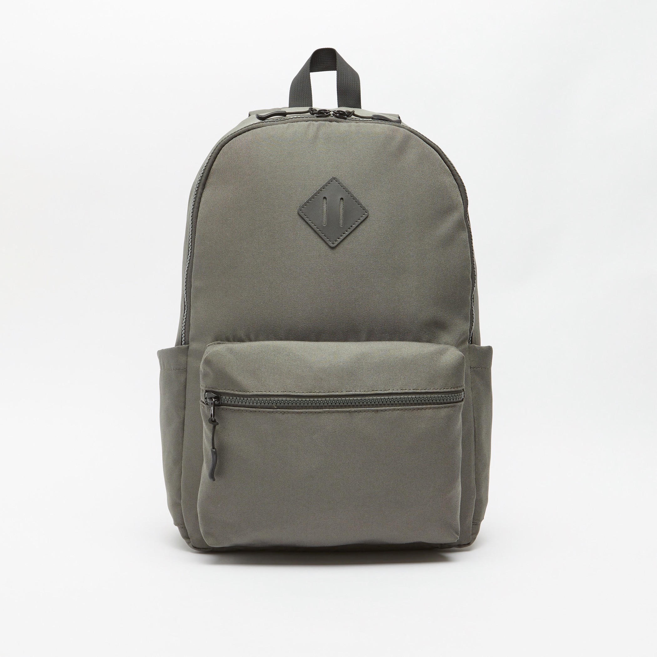 Solid Backpack with Adjustable Shoulder Straps and Lash Tab-men-bags-image-1