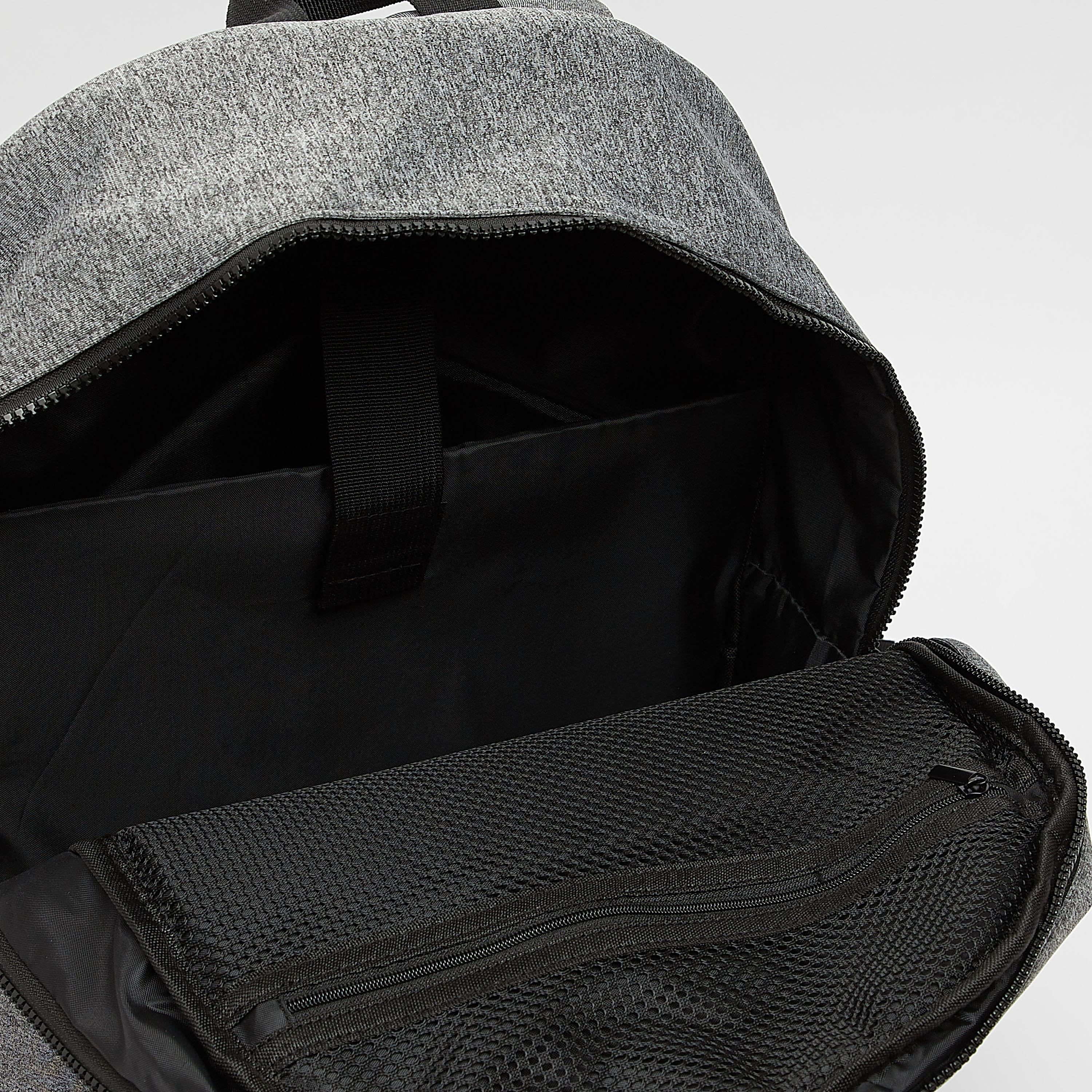 Kappa Logo Print Backpack with Adjustable Straps and Zip Closure-men-bags-image-4