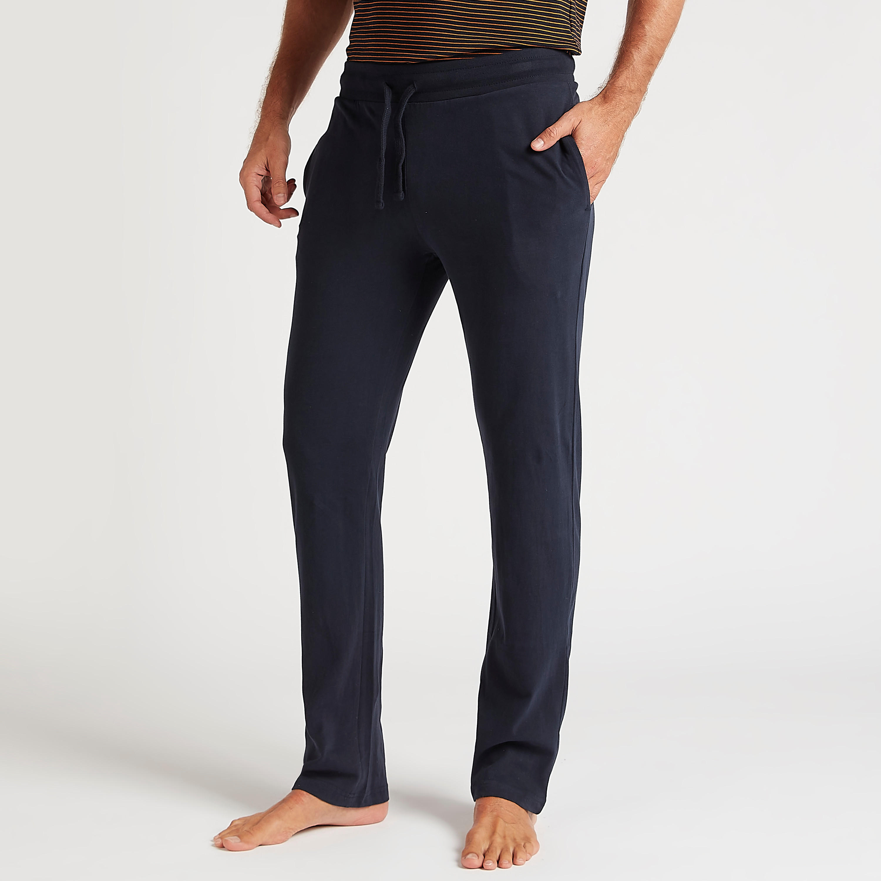 Striped Crew Neck T-shirt and Full Length Pyjama Set-men-clothing-nightwear-sets-image-5