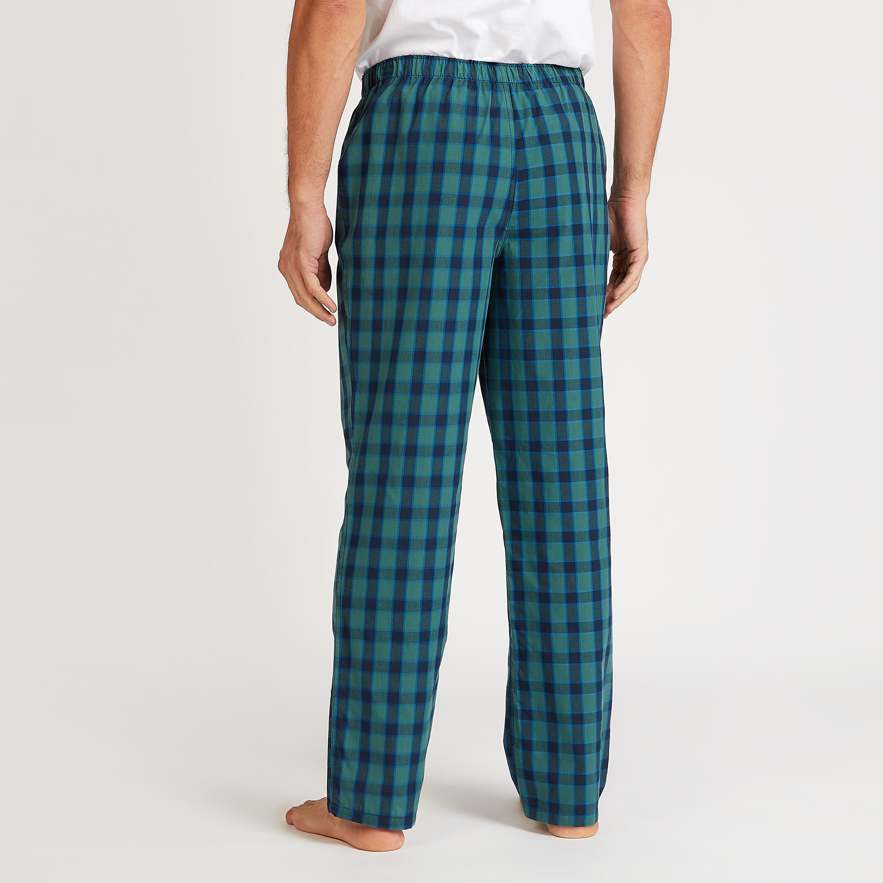 بيجاما مستدامة بطبعات وخصر مطّاطي - طقم من قطعتين-men-clothing-nightwear-pyjamaandshorts-image-6