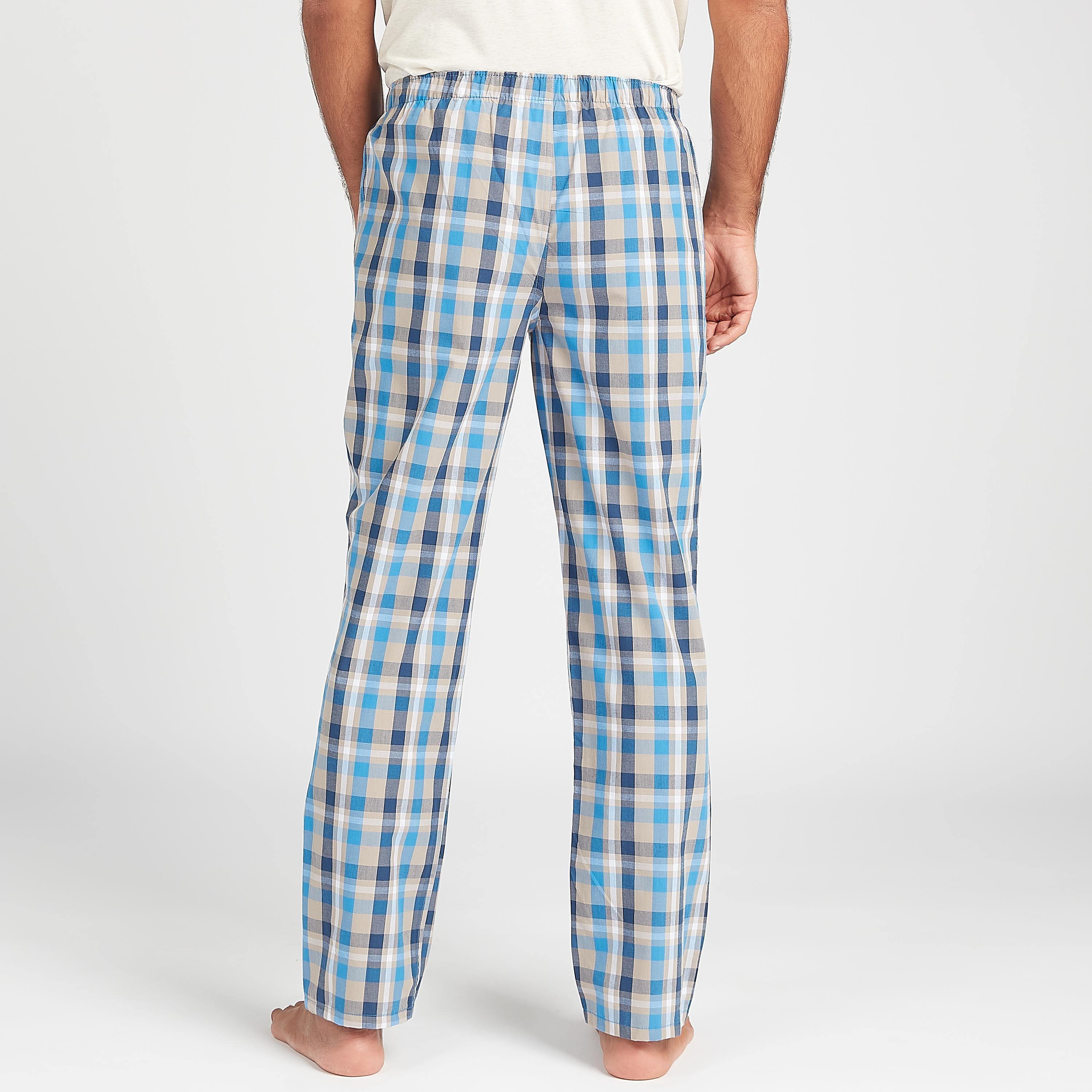 طقم بيجاما طويلة متنوّعة بخصر مطاطي - قطعتين-men-clothing-nightwear-pyjamaandshorts-image-6