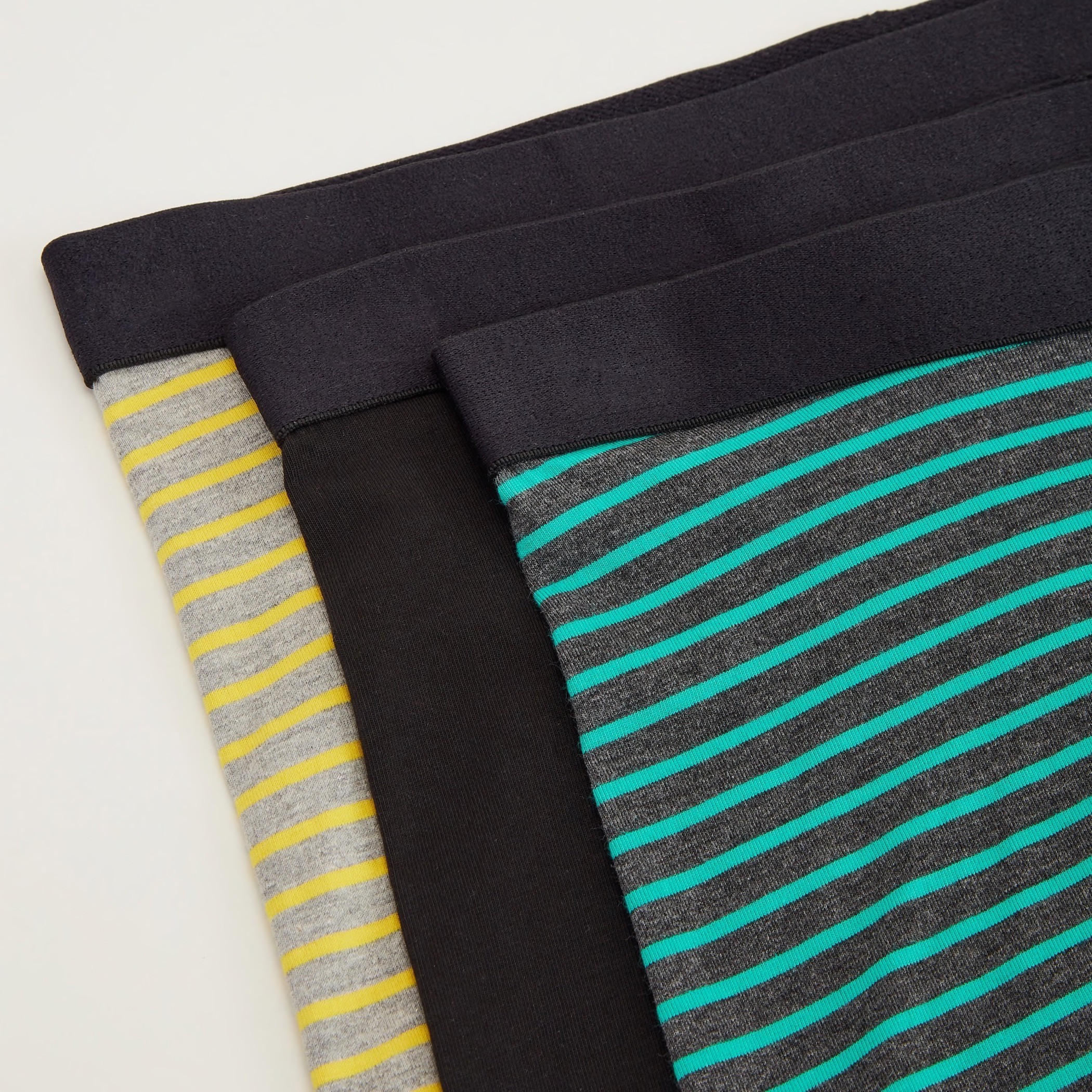 Set of 3 - Assorted Trunks with Elasticised Waistband-men-clothing-innerwear-underwear-image-2