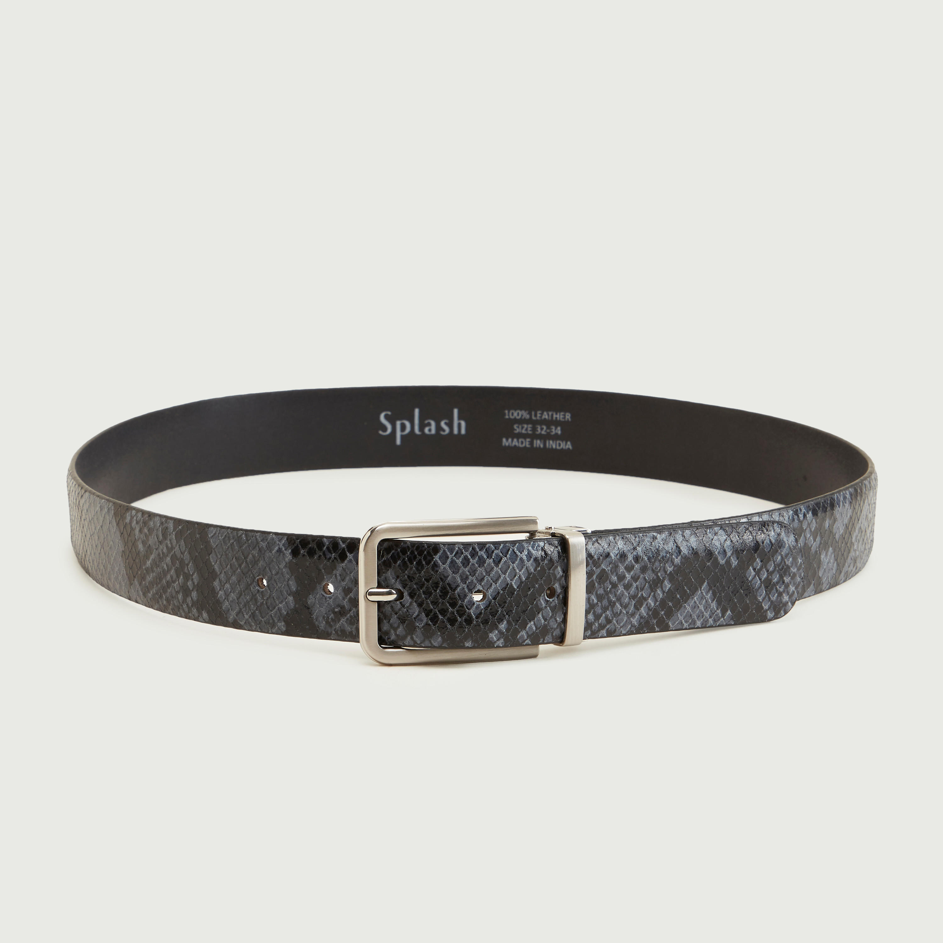 حزام بطبعات حيوانات وإبزيم بدبوس-men-beltsandwallets-belts-image-3