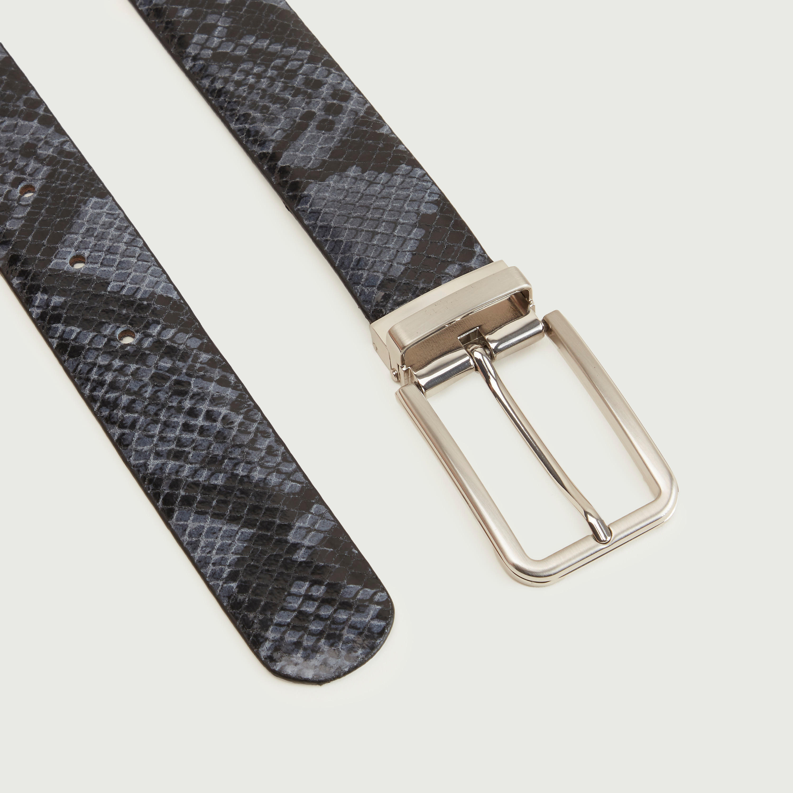حزام بطبعات حيوانات وإبزيم بدبوس-men-beltsandwallets-belts-image-4