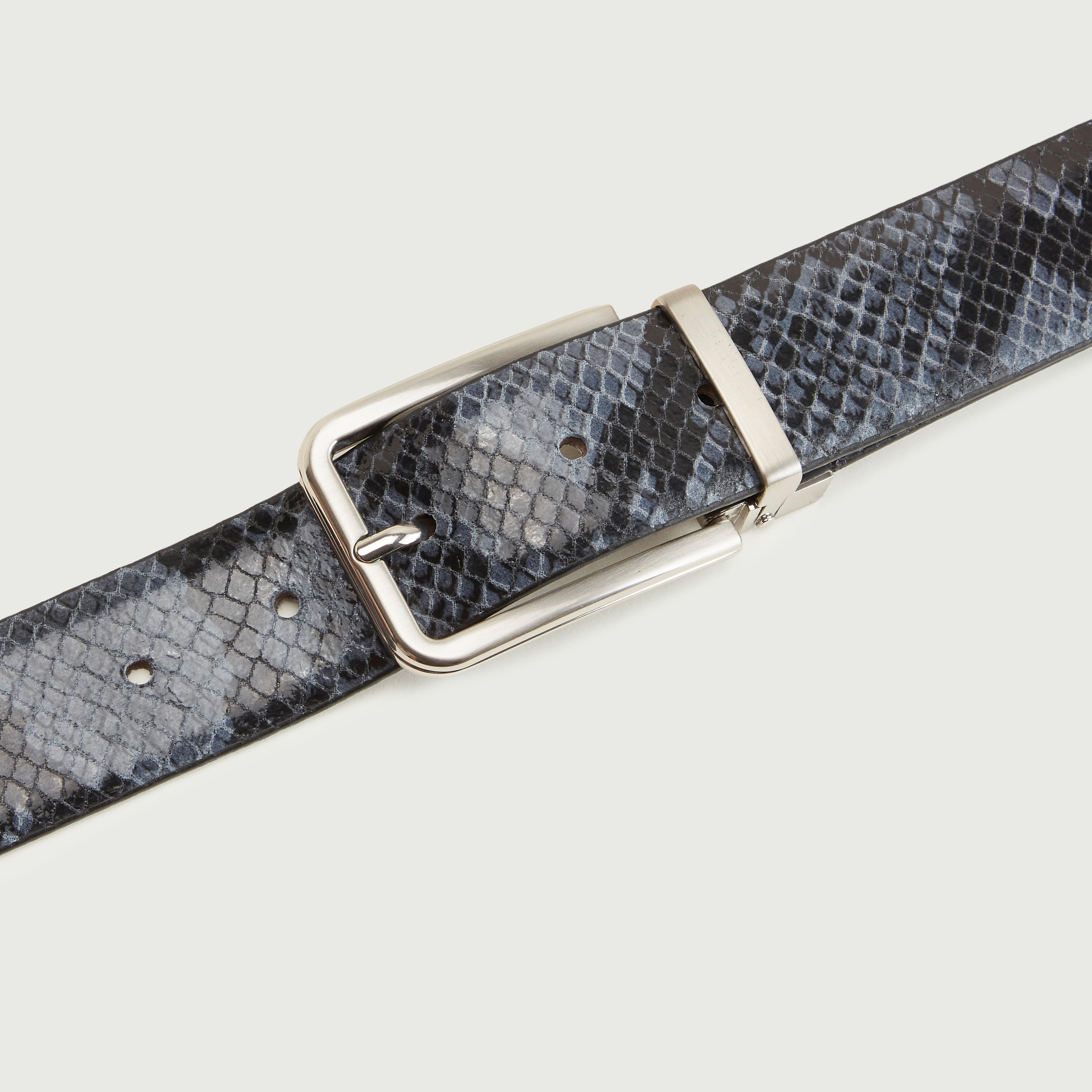 حزام بطبعات حيوانات وإبزيم بدبوس-men-beltsandwallets-belts-image-5