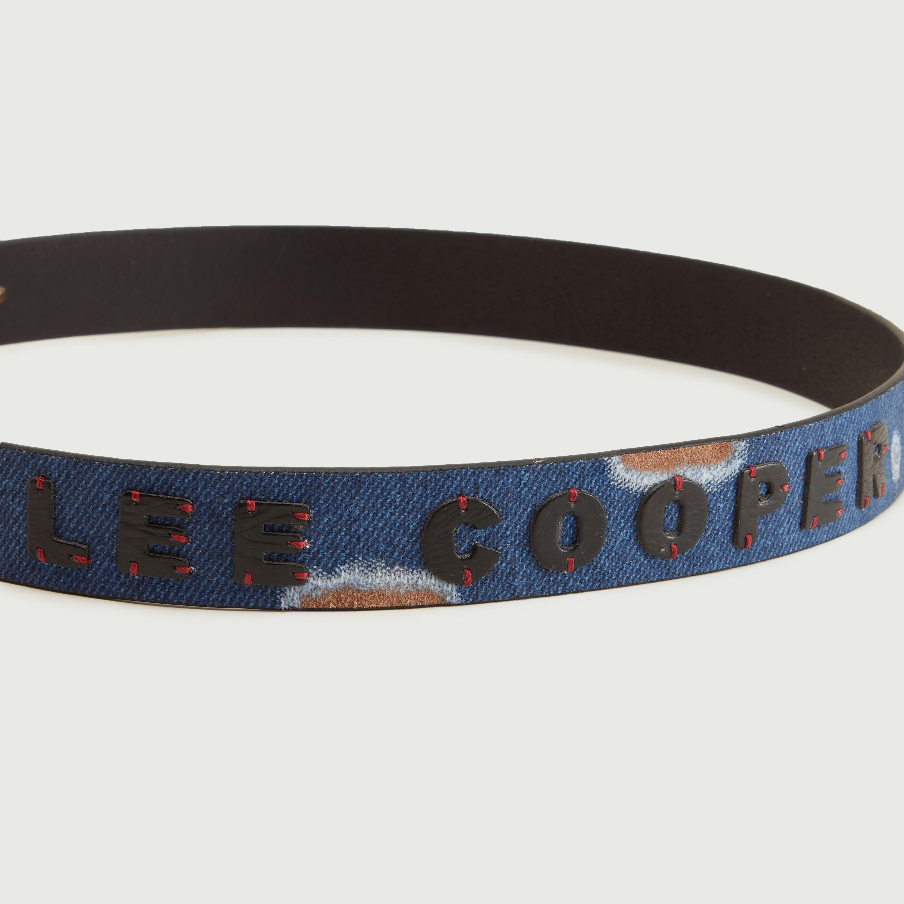 حزام بإبزيم دبوس وطبعات وتفاصيل مزخرفة من لي كوبر-men-beltsandwallets-belts-image-6