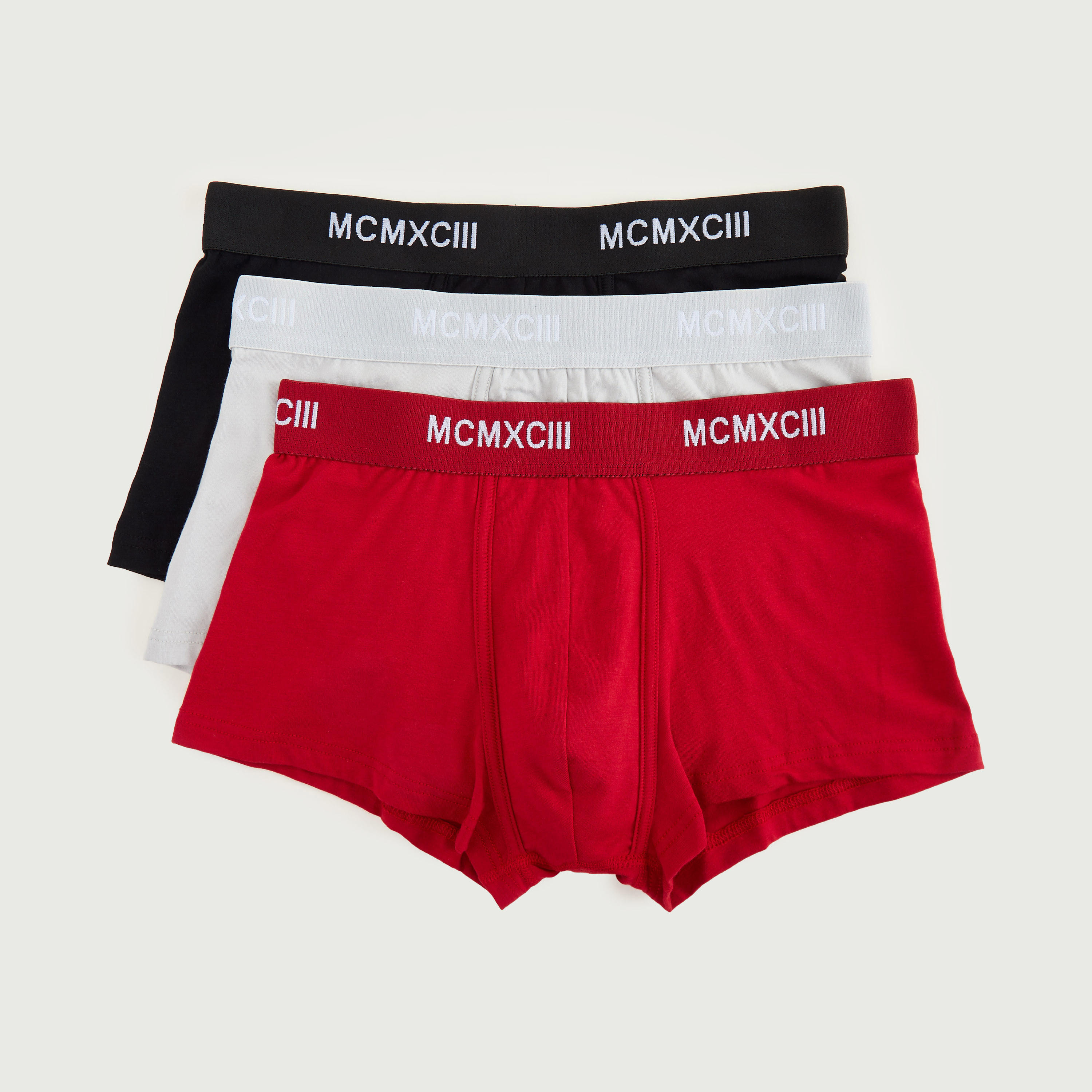 سراويل داخلية ترانك مستدامة بخصر مطّاطي متباين - طقم من 3 قطع-men-clothing-innerwear-underwear-image-1