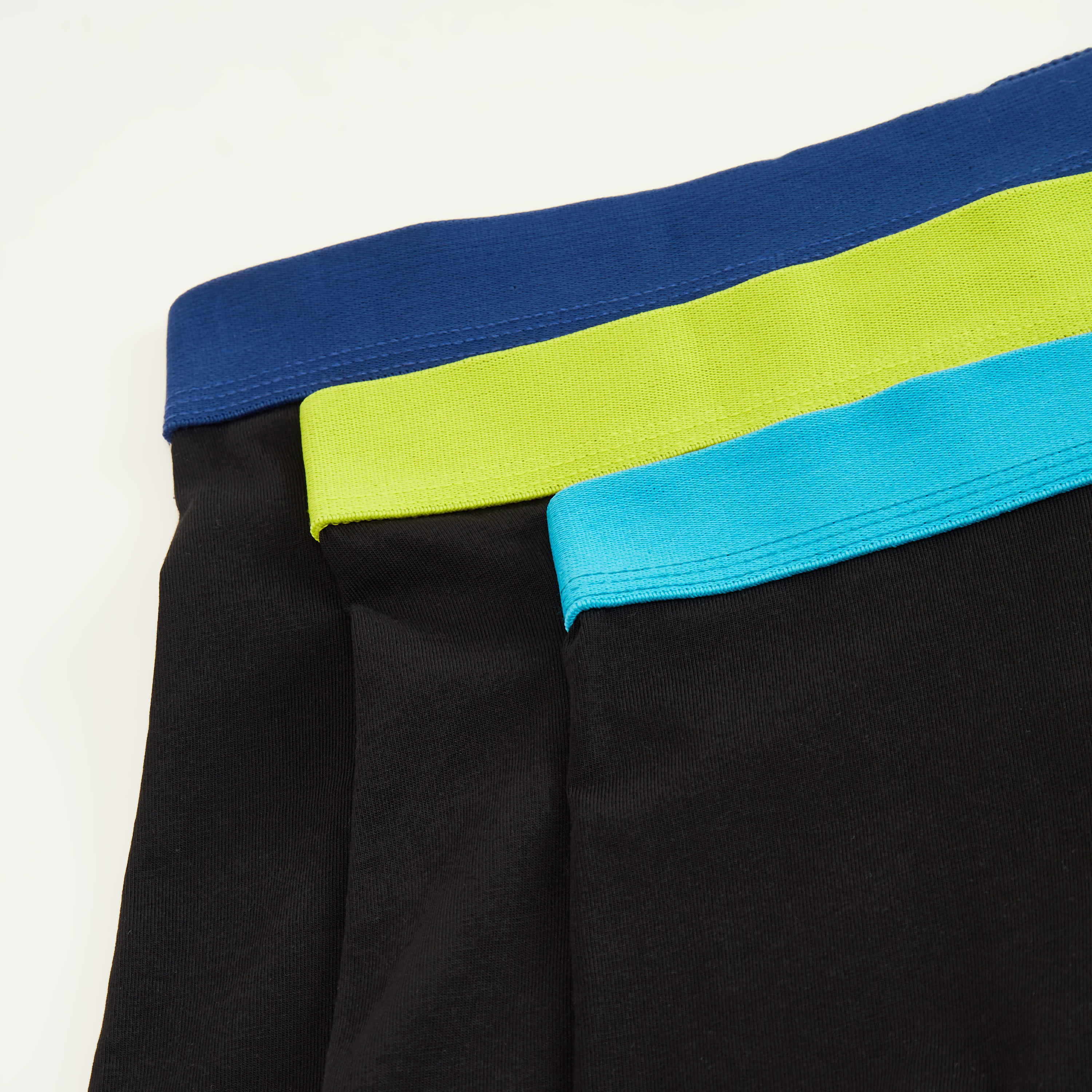 شورتات ترانك داخليّة سادة بخصر مطّاطي- طقم من قطعتين-men-clothing-innerwear-underwear-image-2