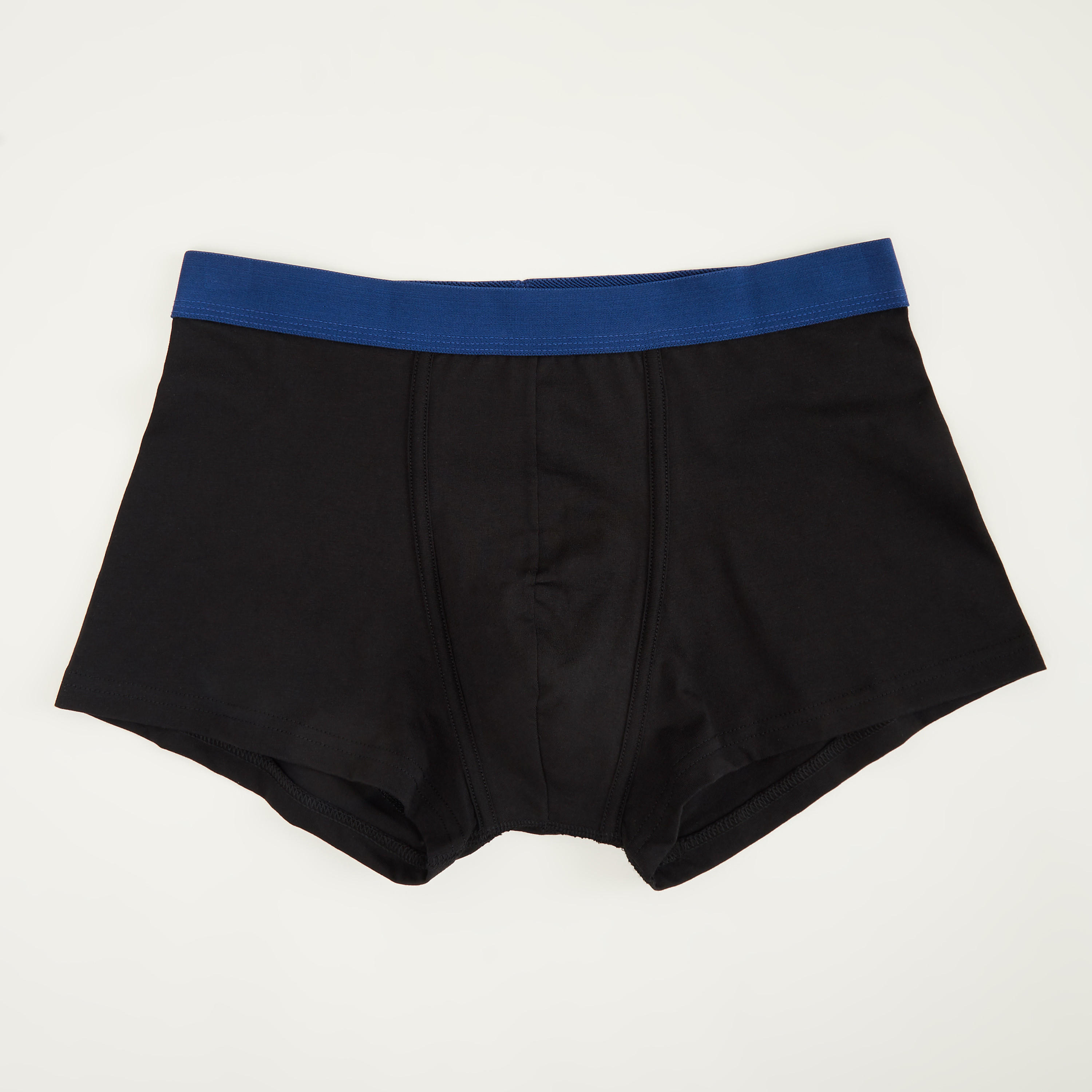 شورتات ترانك داخليّة سادة بخصر مطّاطي- طقم من قطعتين-men-clothing-innerwear-underwear-image-3