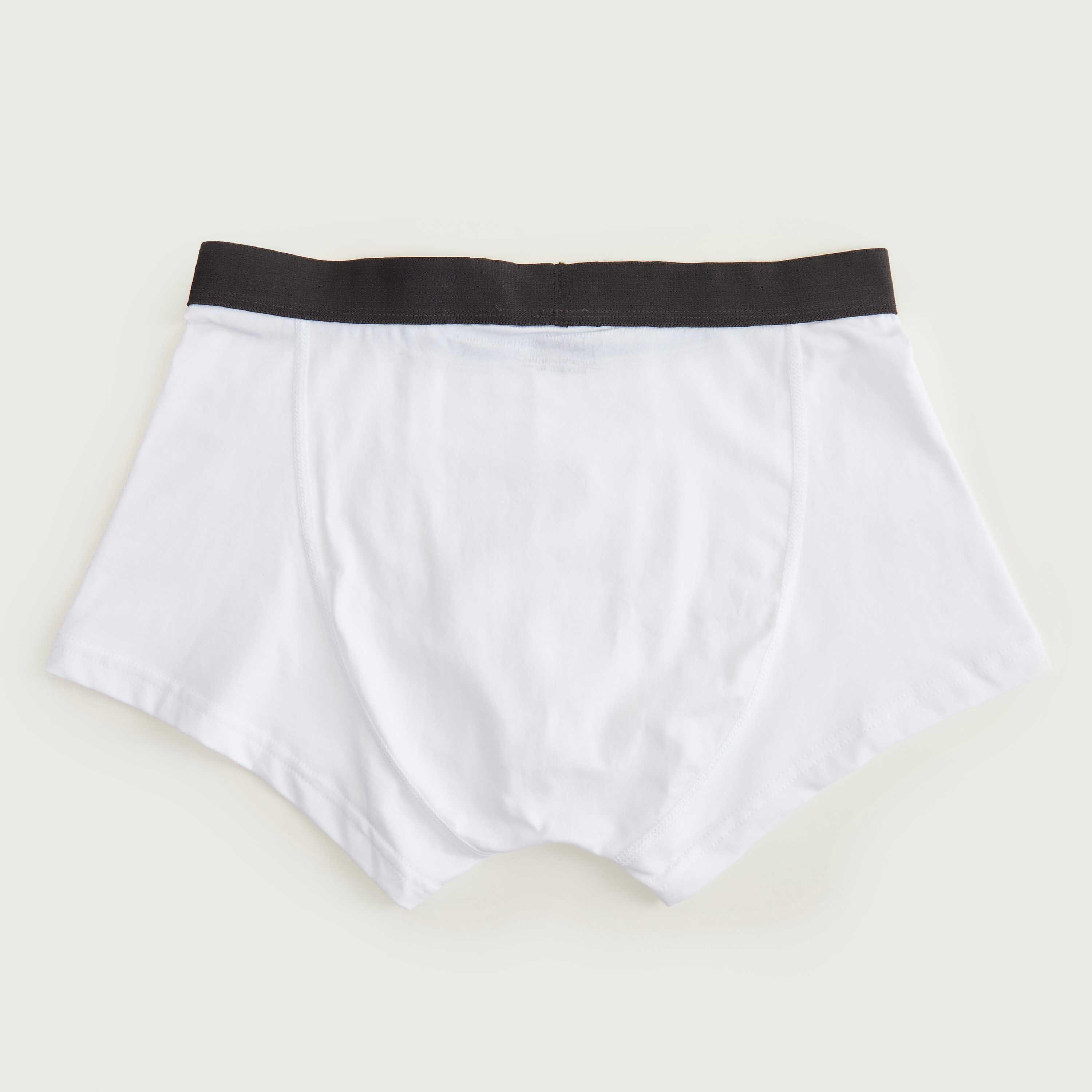 شورتات ترانك داخليّة سادة بخصر مطّاطي- طقم من 3 قطع-men-clothing-innerwear-underwear-image-1