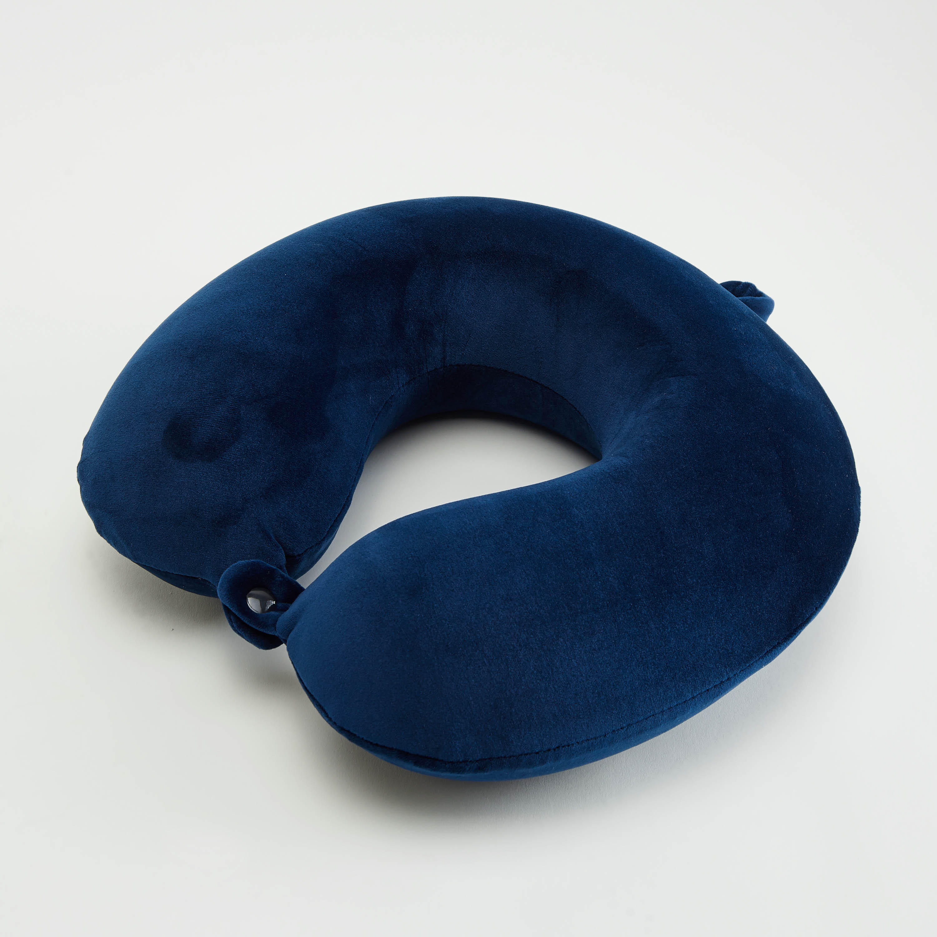 وسادة رقبة سادة بزر إغلاق كبّاس-travel-accessories-image-5