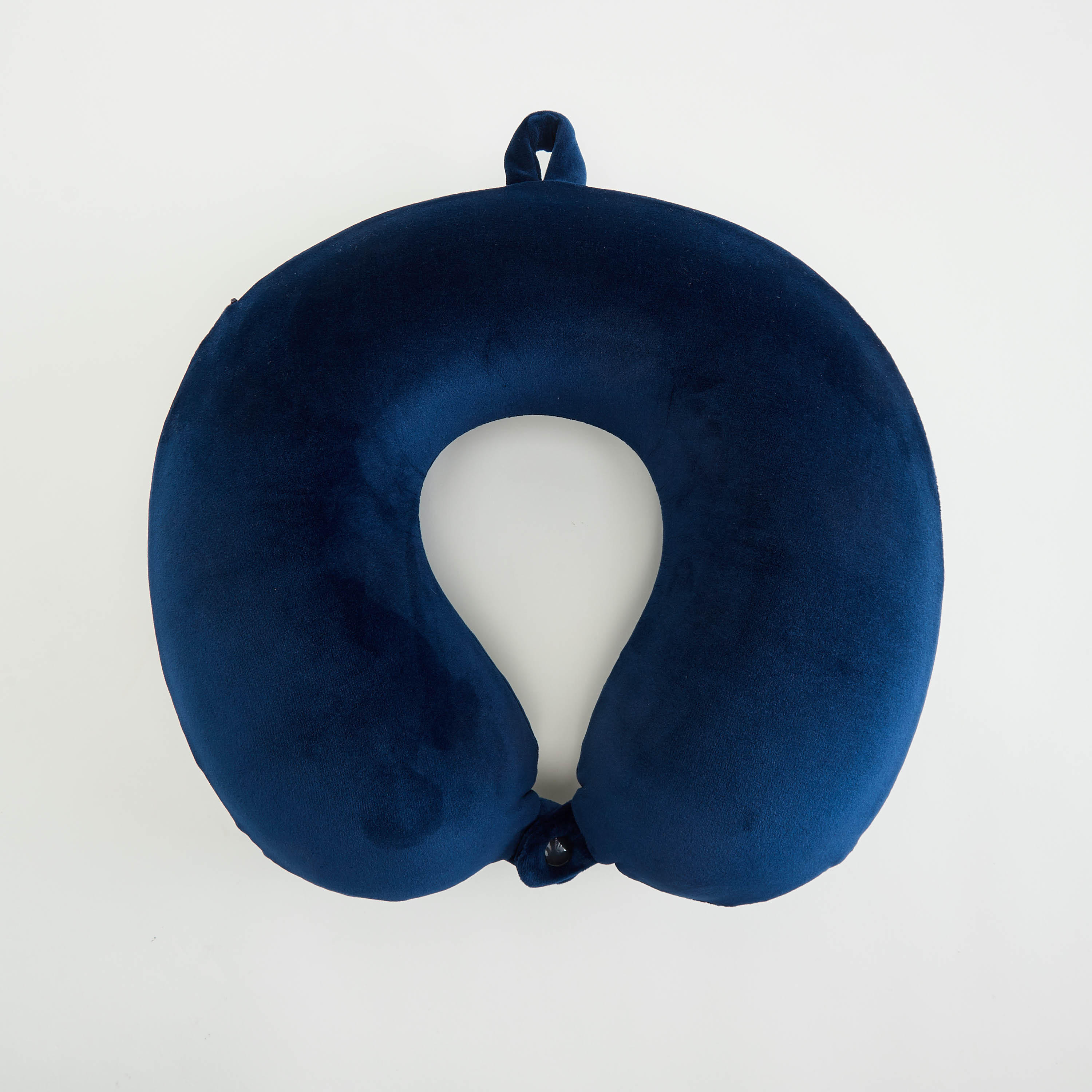 وسادة رقبة سادة بزر إغلاق كبّاس-travel-accessories-image-2