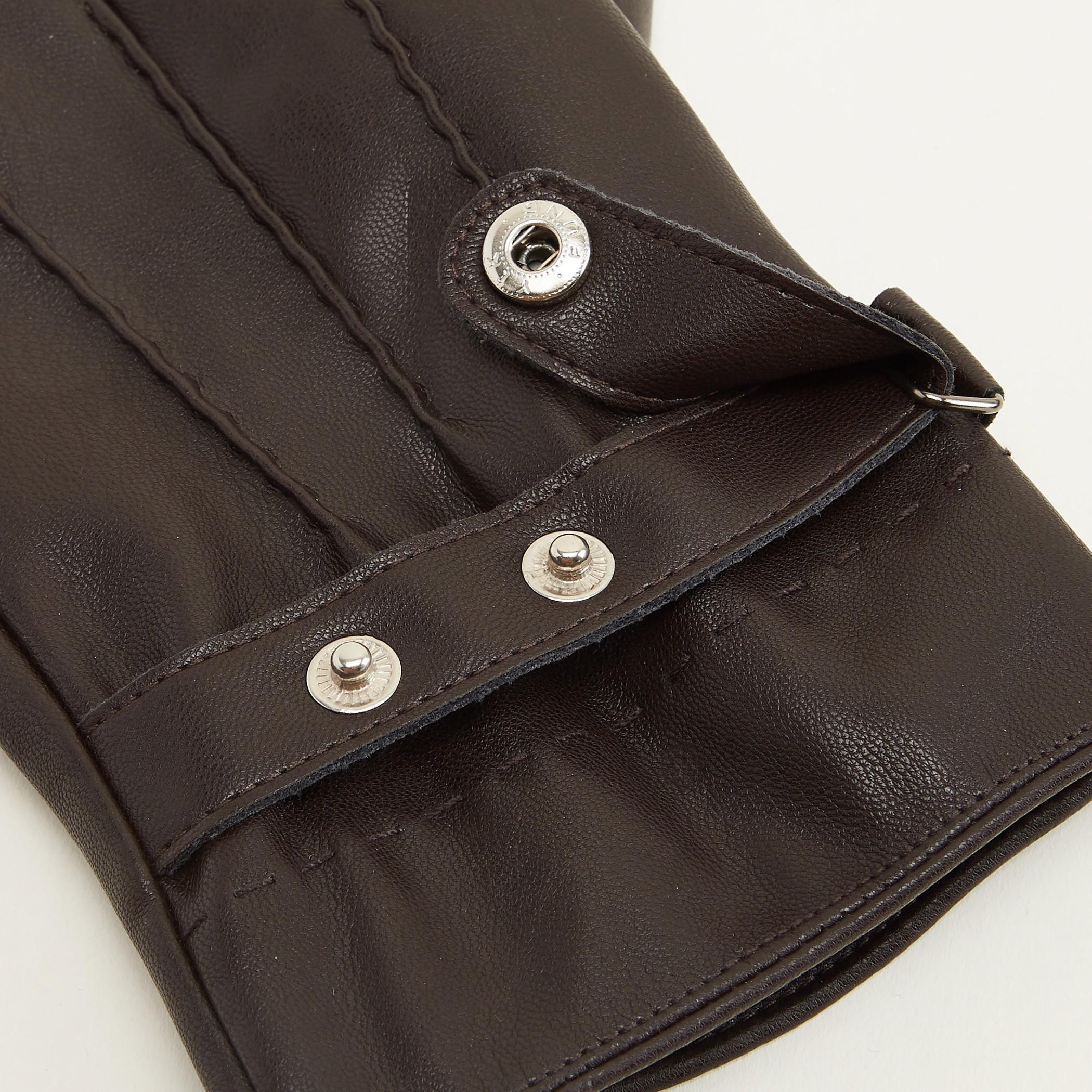 قفّازات سادة بزر إغلاق كبّاس-men-scarvesandgloves-image-2