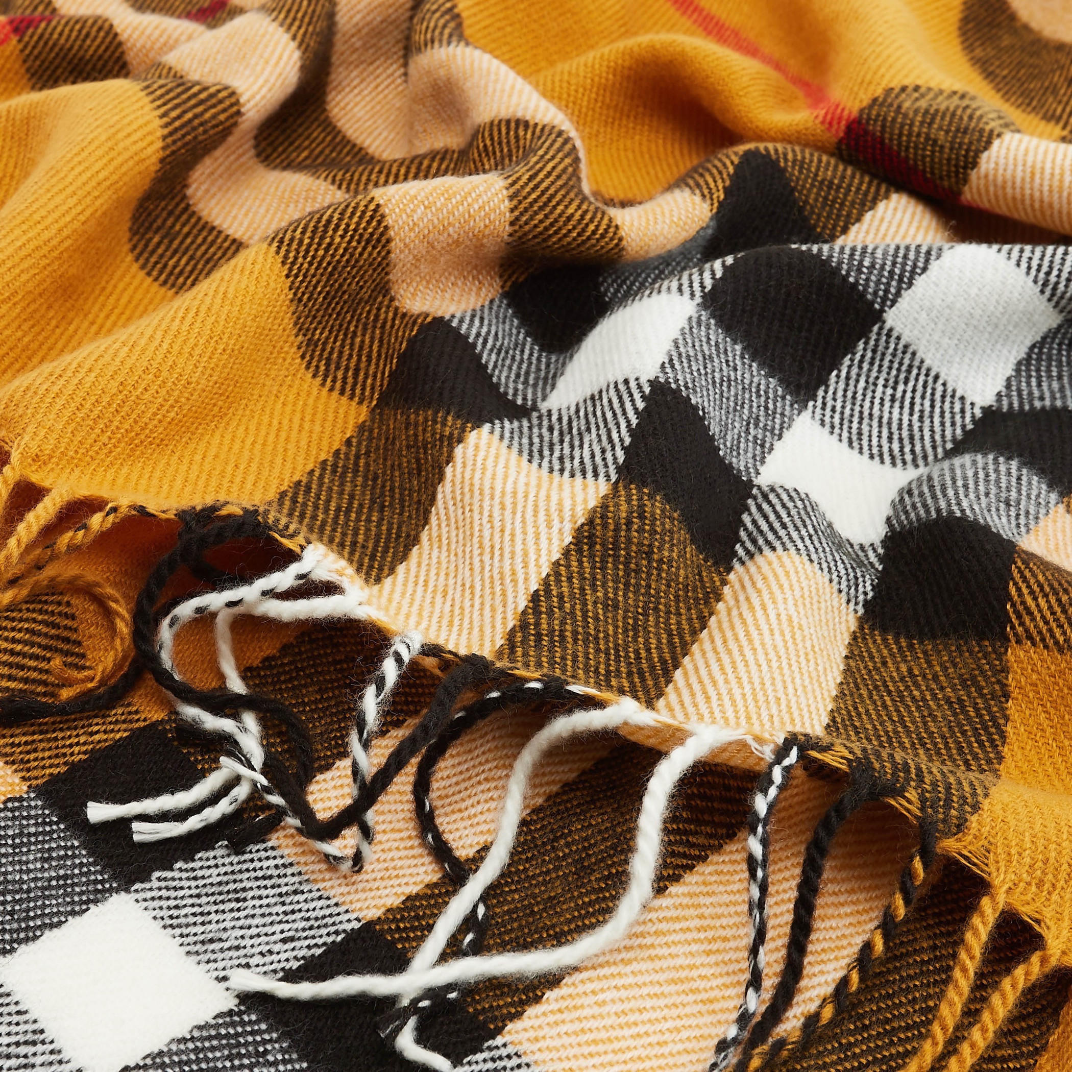 Checked Scarf with Fringes-men-scarvesandgloves-image-2