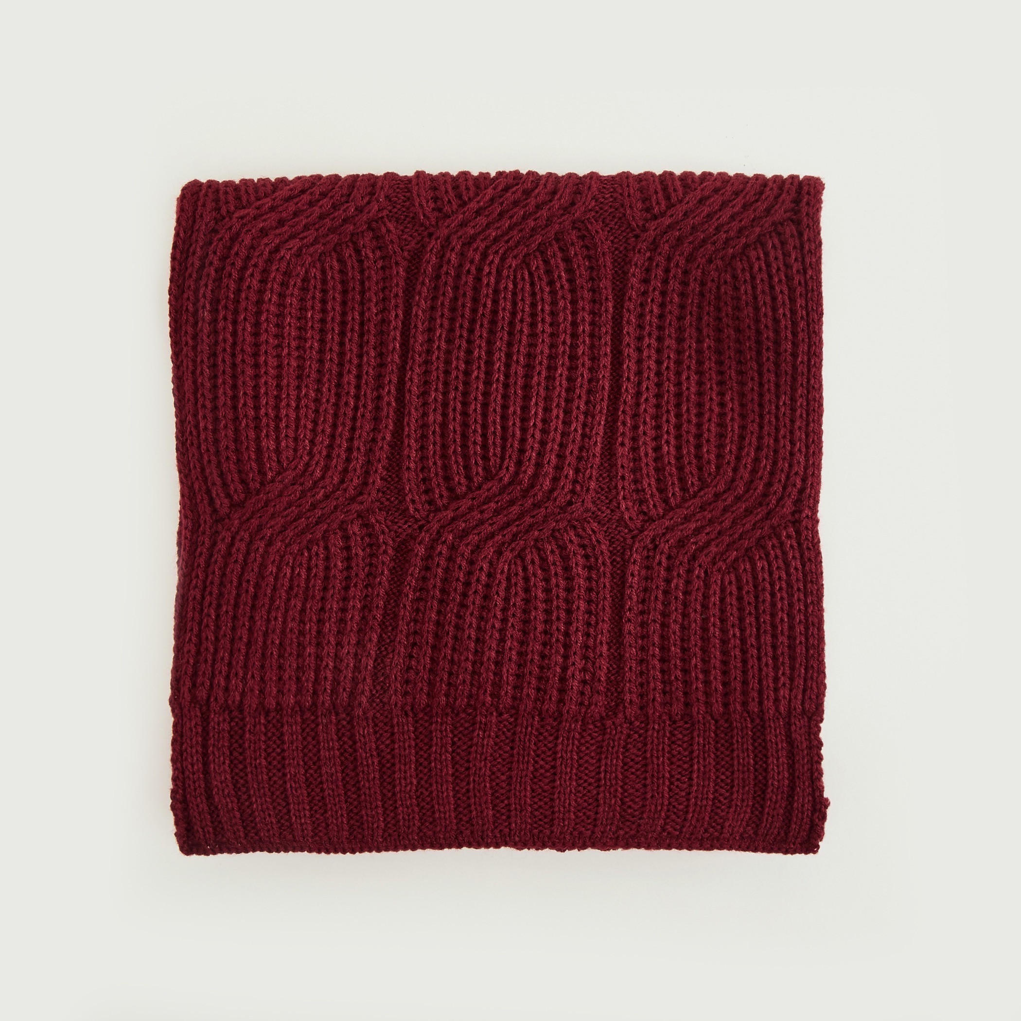 Textured Scarf with Ribbed Hem-men-scarvesandgloves-image-3